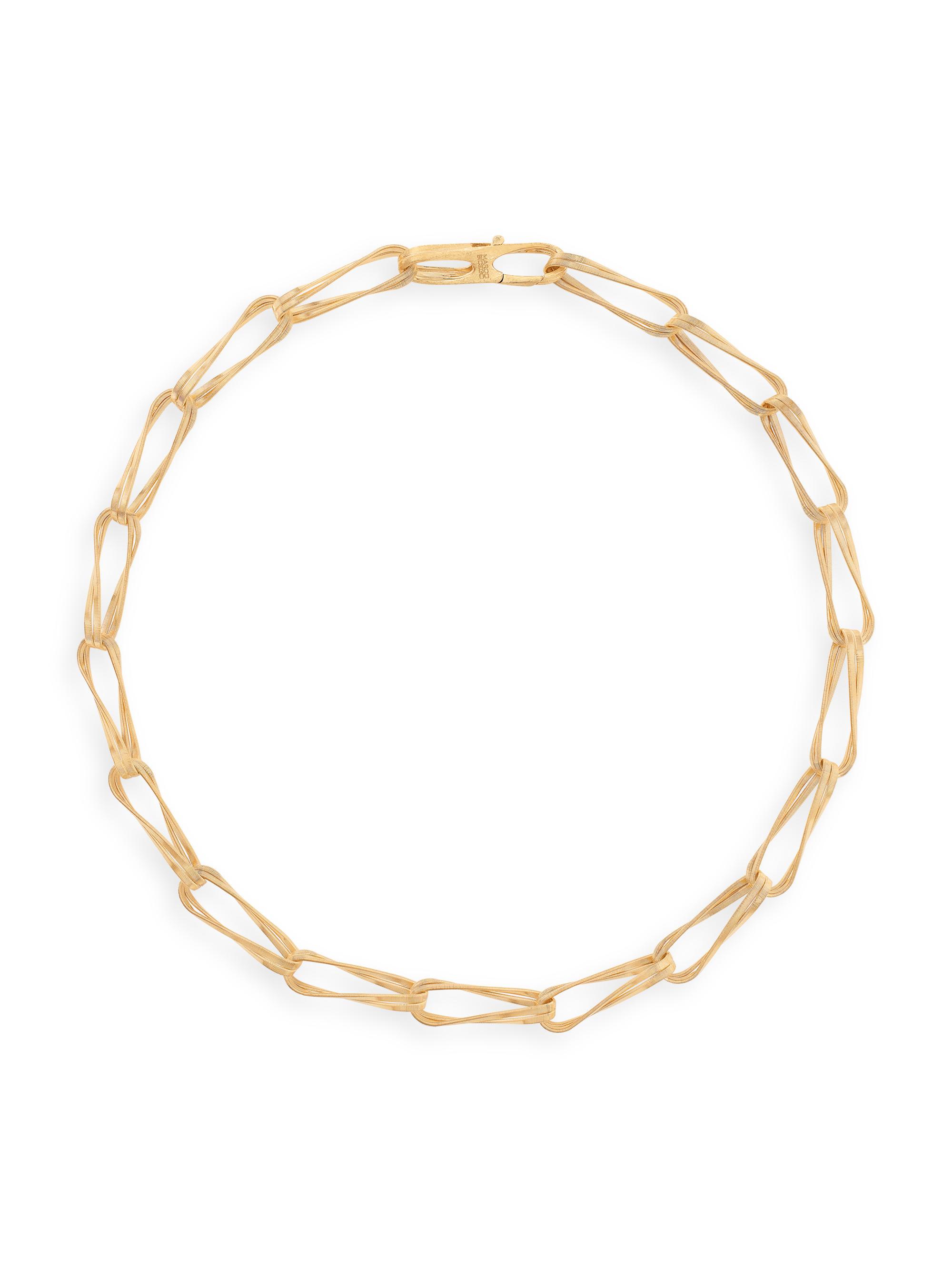 Marco Bicego Women's Marrakech Onde 18K Yellow Gold Double-Link Chain Necklace - Yellow Gold