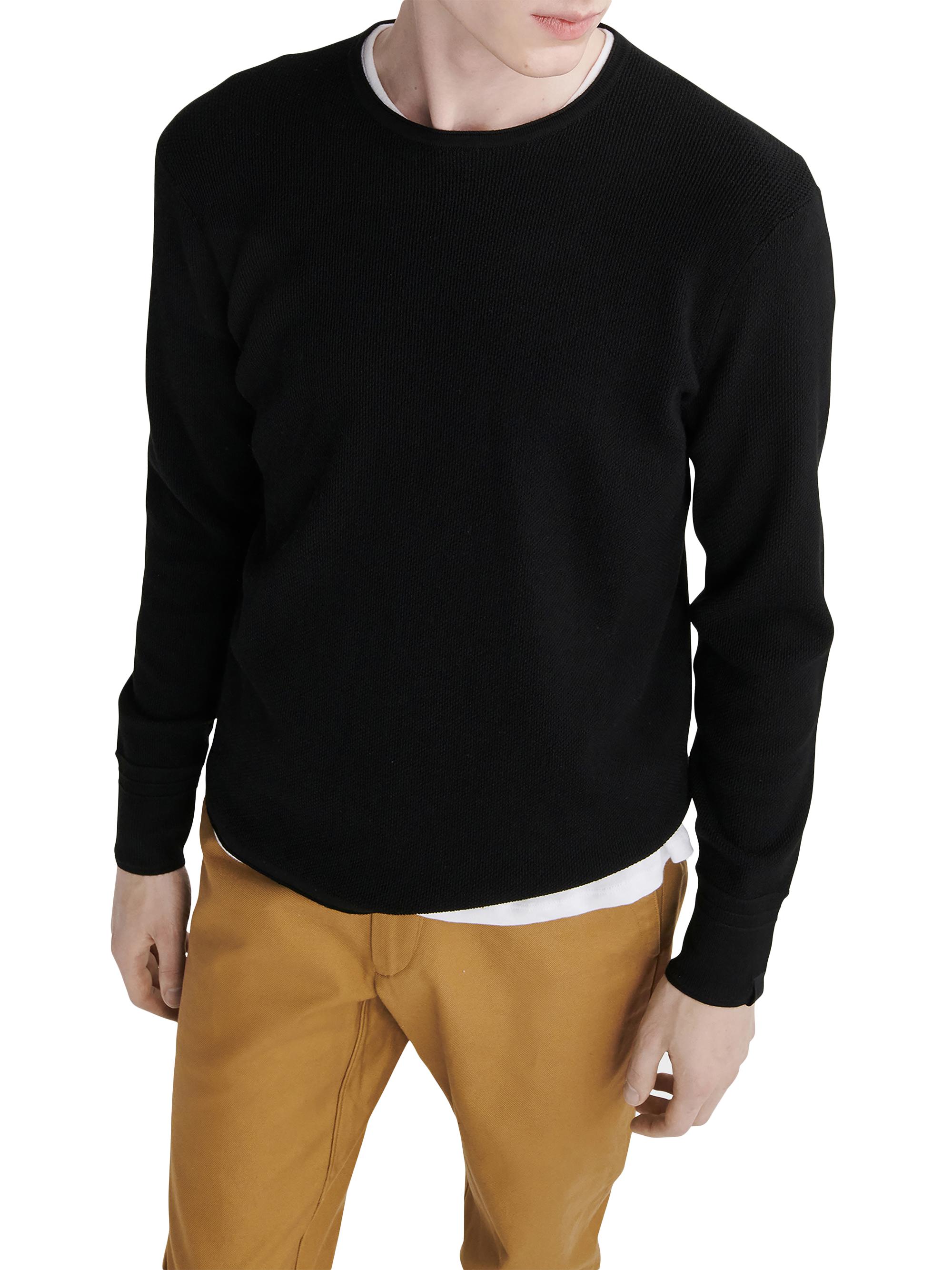 Shop rag & bone Martin Crewneck Merino Wool-Blend Sweater | Saks 
