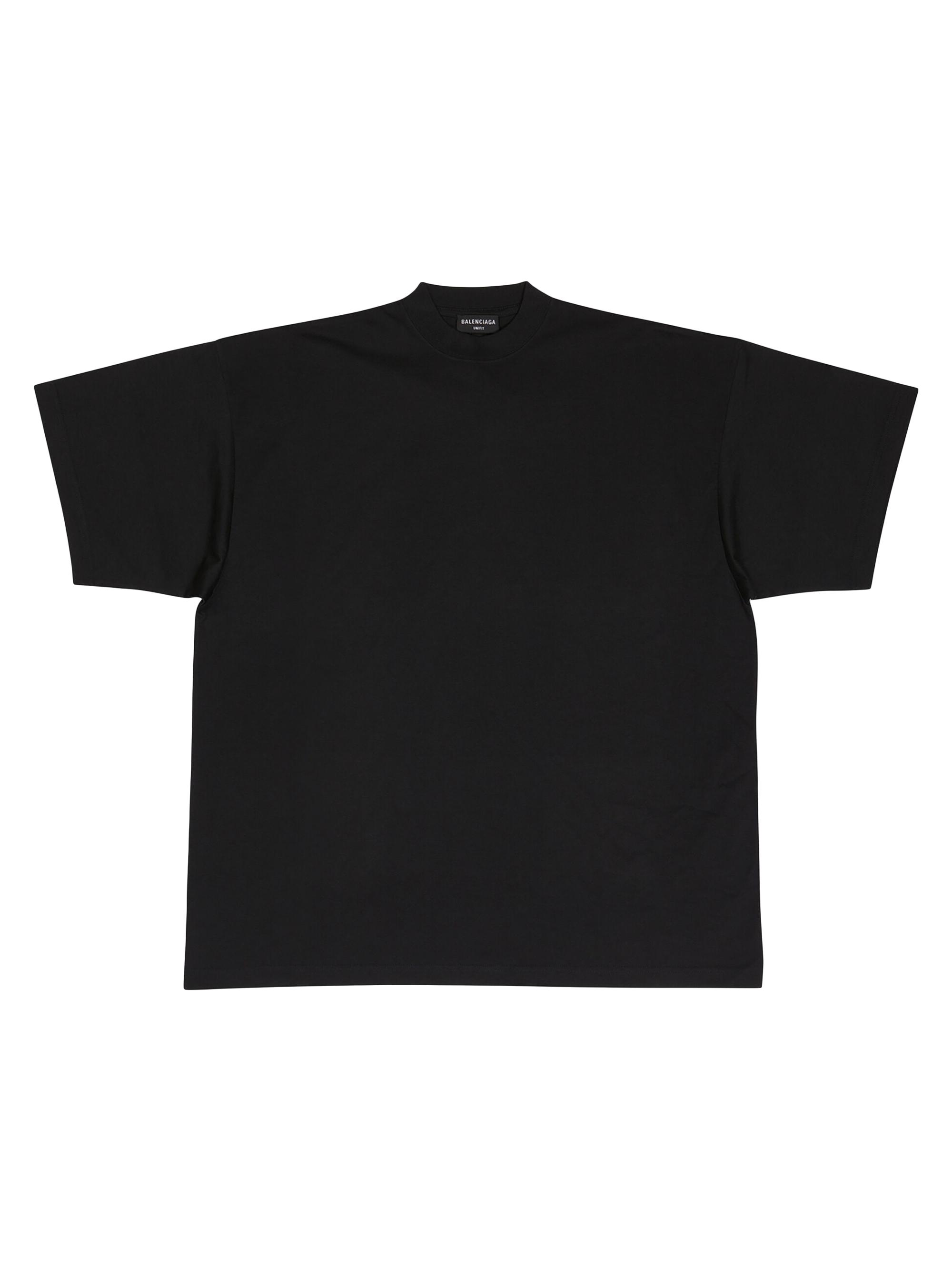 バレンシアガ 694576 TMVJ2 Oversized T - Shirt 0400019752031_BLACK?wid=600&