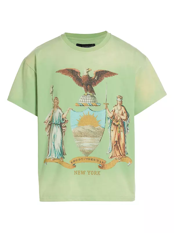Shop Who Decides War Logo Crest T-Shirt | Saks Fifth Avenue