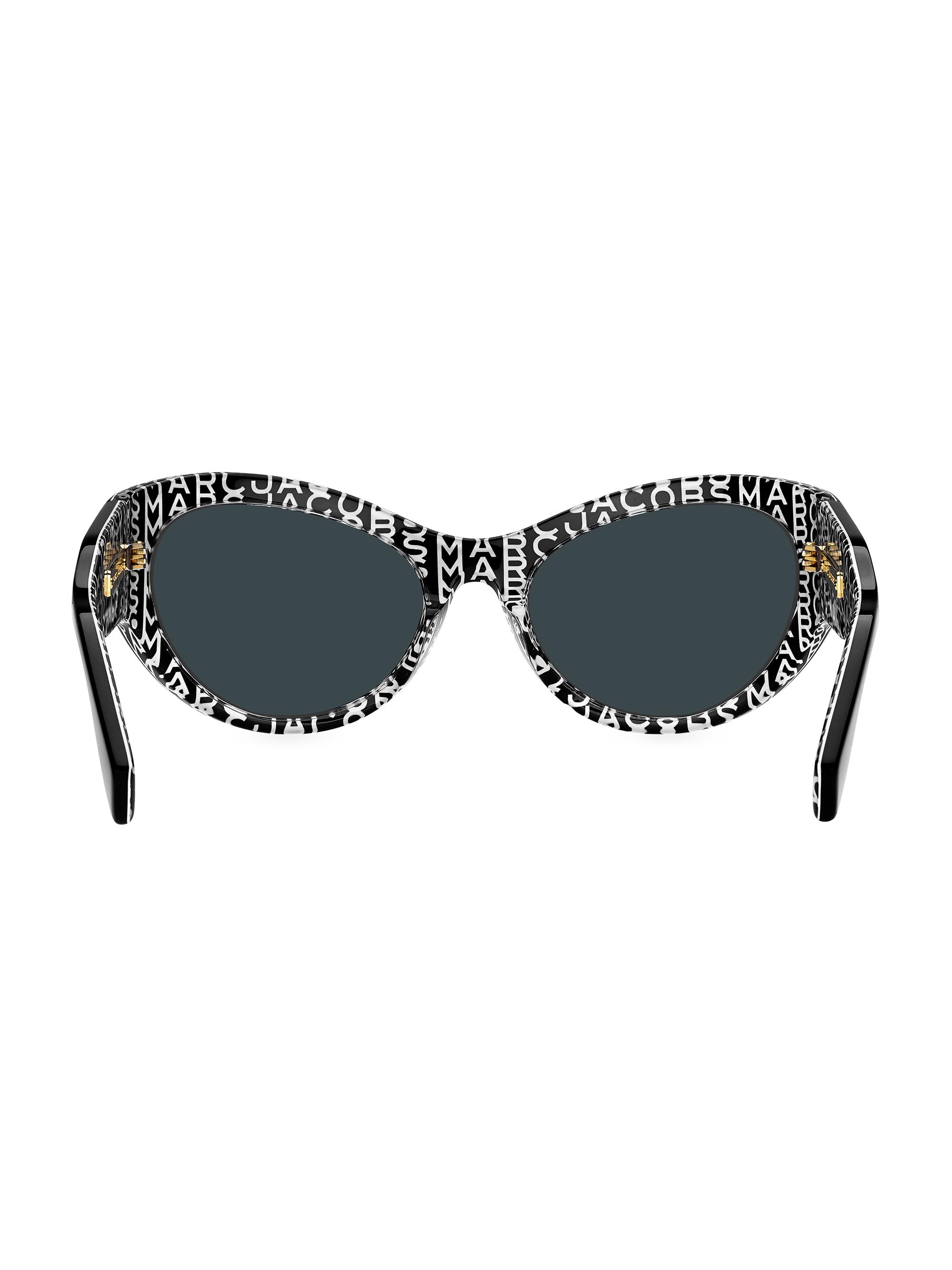 NWT Marc Jacobs MJ 1087/S-0SZJ PR Cat Eye 61mm Sunglasses Marc Jacobs MJ 1087/S 61MM Round Sunglasses | Saks Fifth Avenue main image 4