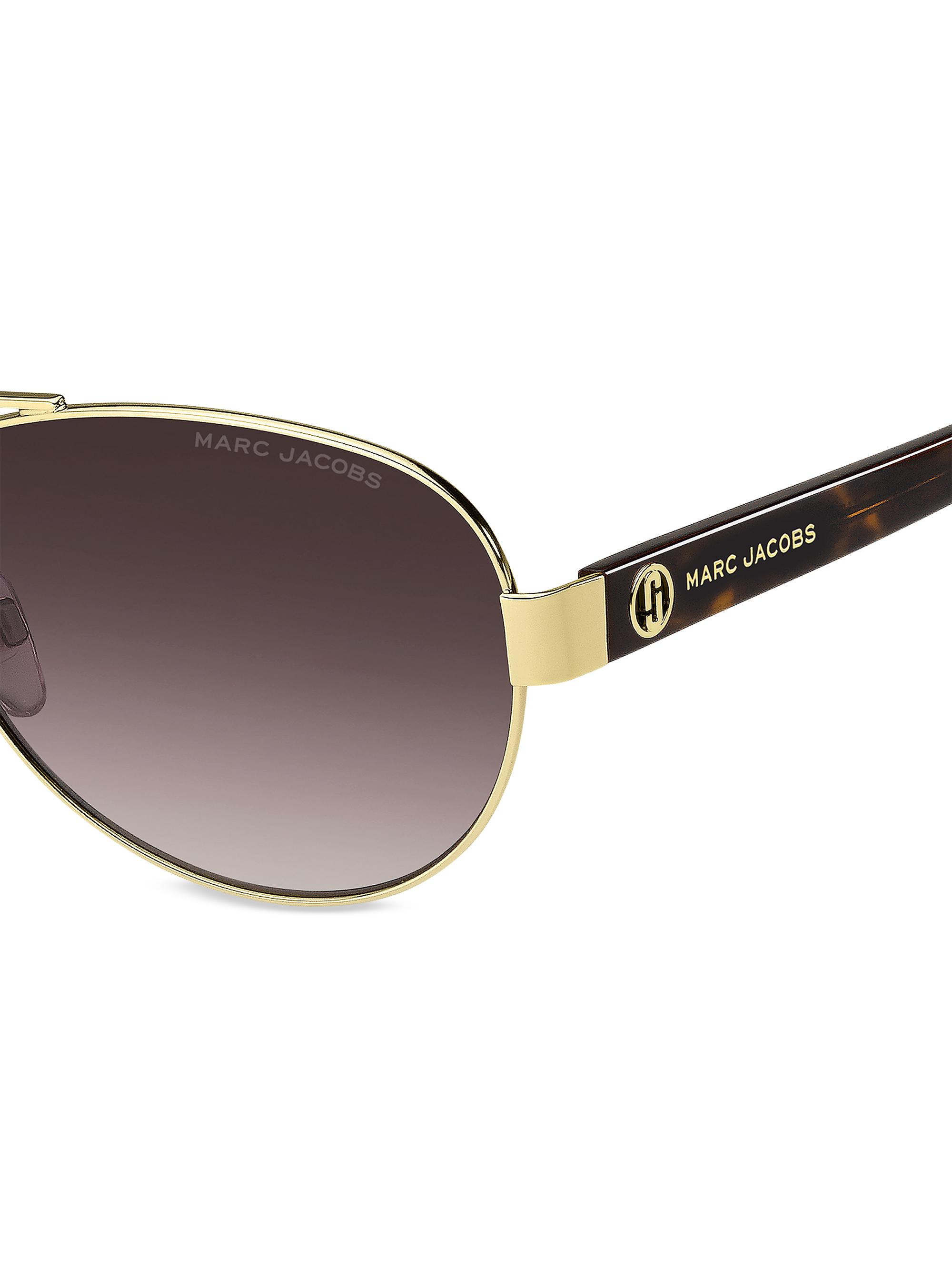 Marc Jacobs J MARC 60MM Aviator Sunglasses | Saks Fifth Avenue display picture 3