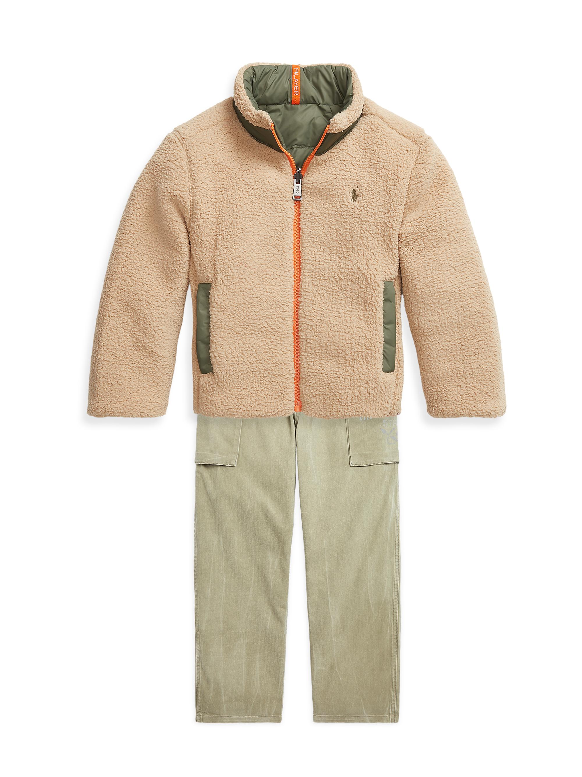 Polo Ralph Lauren Little Boy's & Boy's​ Reversible Sherpa Jacket