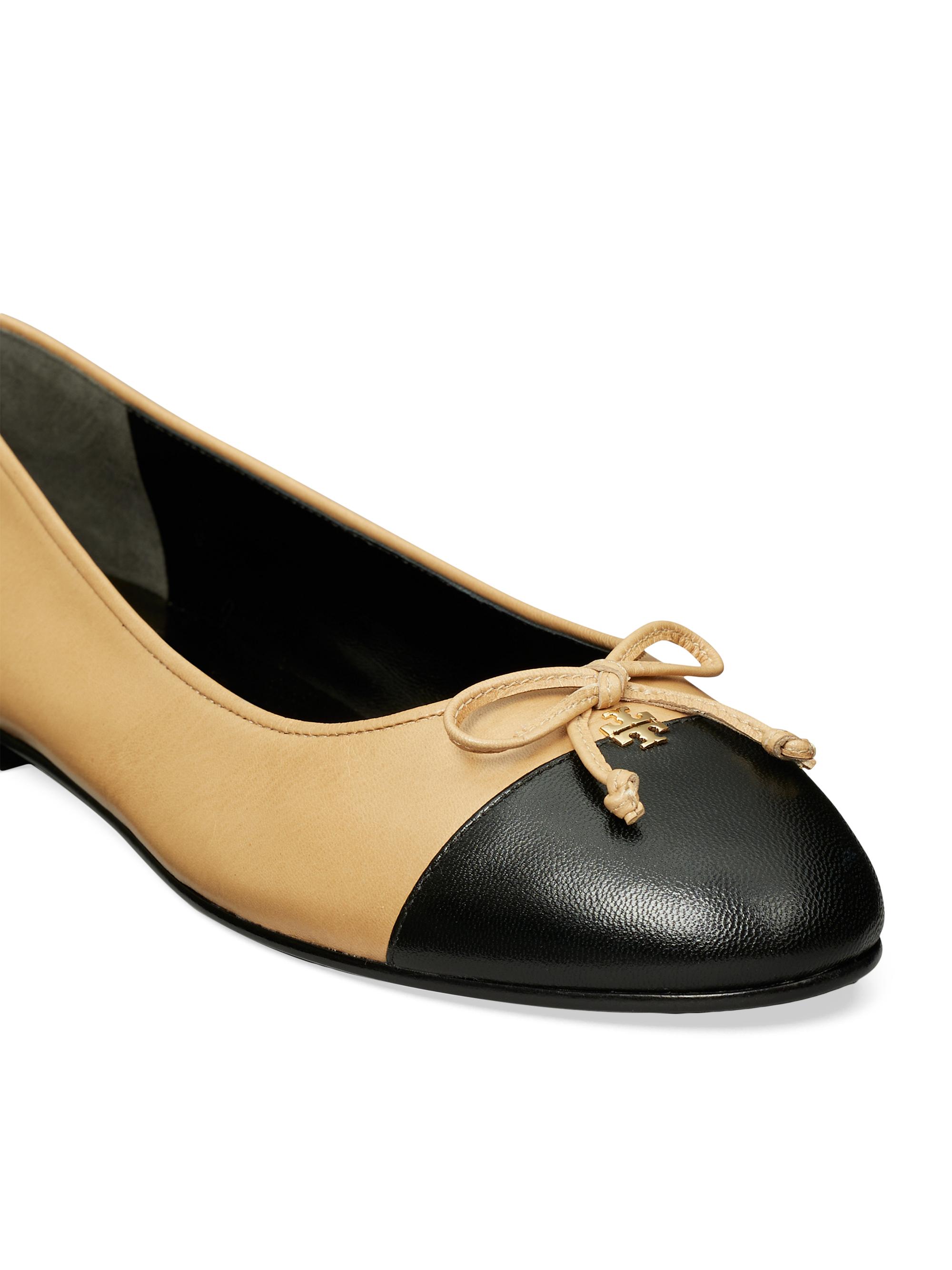 Tory Burch Cap Toe Ballet Flats | Saks Fifth Avenue