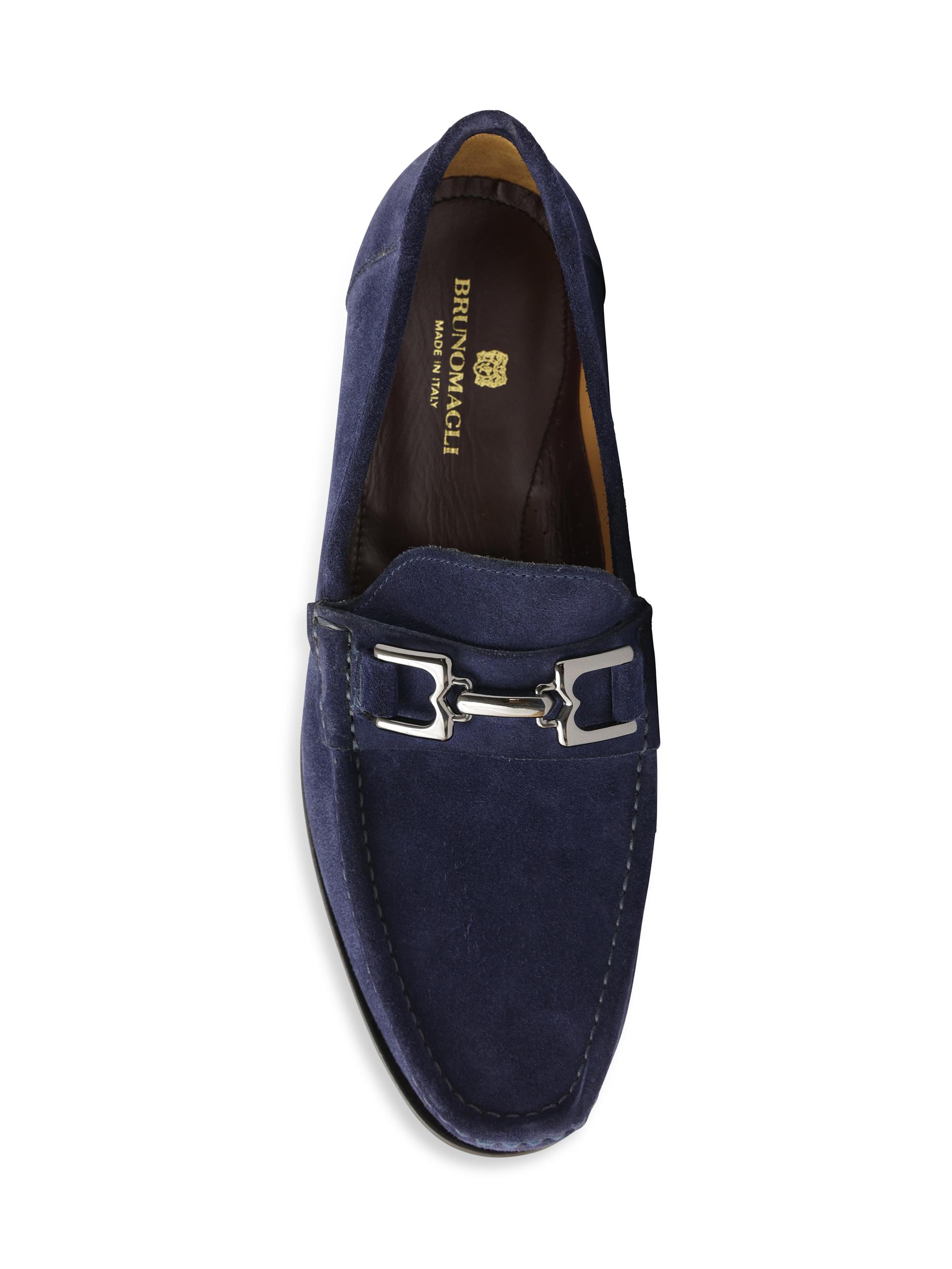 Bruno Magli Trieste Suede Loafers | Saks Fifth Avenue display picture 2