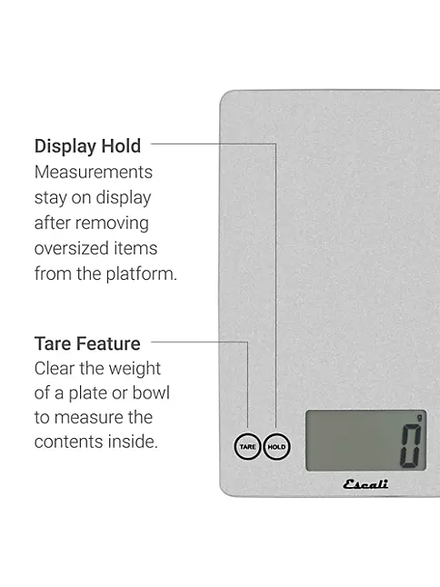 Digital Glass Bathroom Scale Clear - Escali