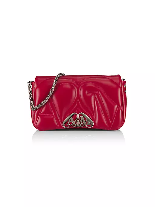 Alexander McQueen - The Seal Small Leather Crossbody Bag
