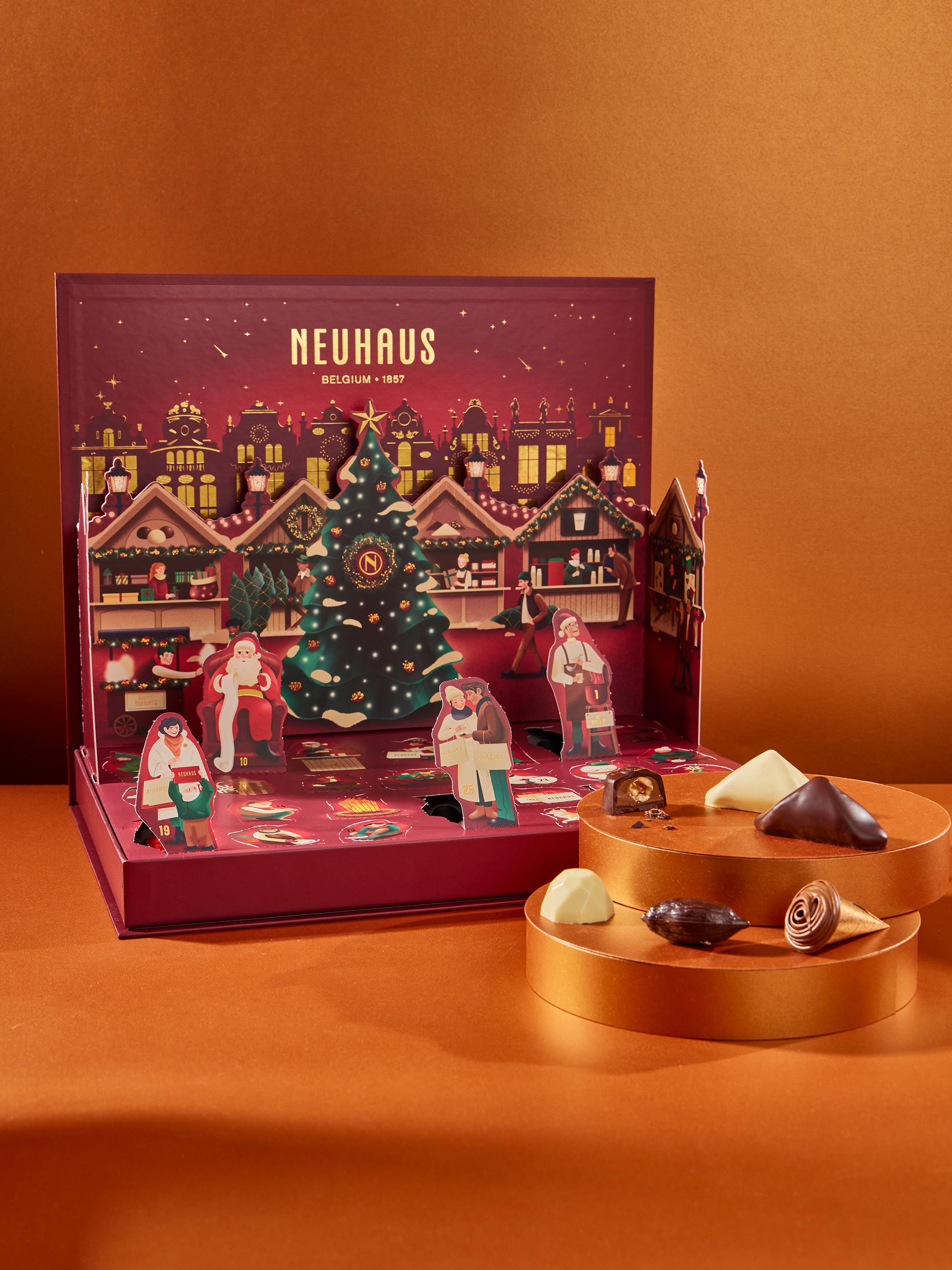 Shop Neuhaus Chocolates Holiday Premium Pop-Up 25-Count Chocolate Advent  Calendar | Saks Fifth Avenue
