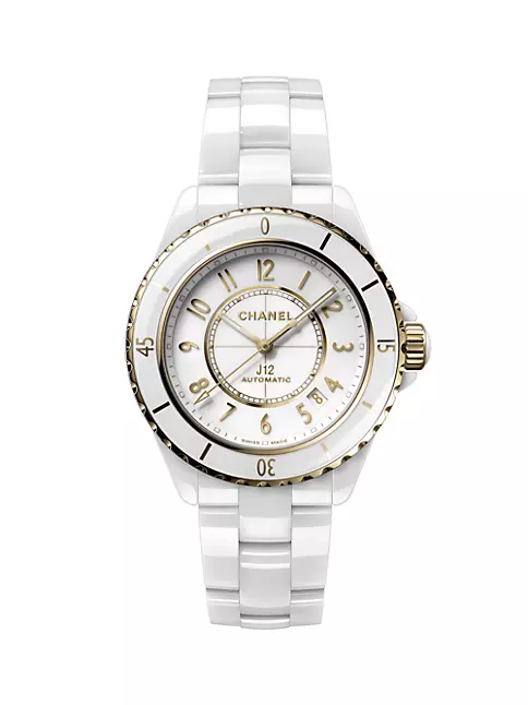 Chanel Women's J12 Caliber 12.1 Watch/38MM - White One-Size