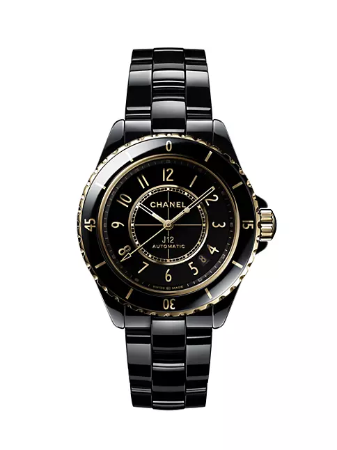 Chanel Women's J12 Caliber 12.1 Watch/38MM - Black One-Size