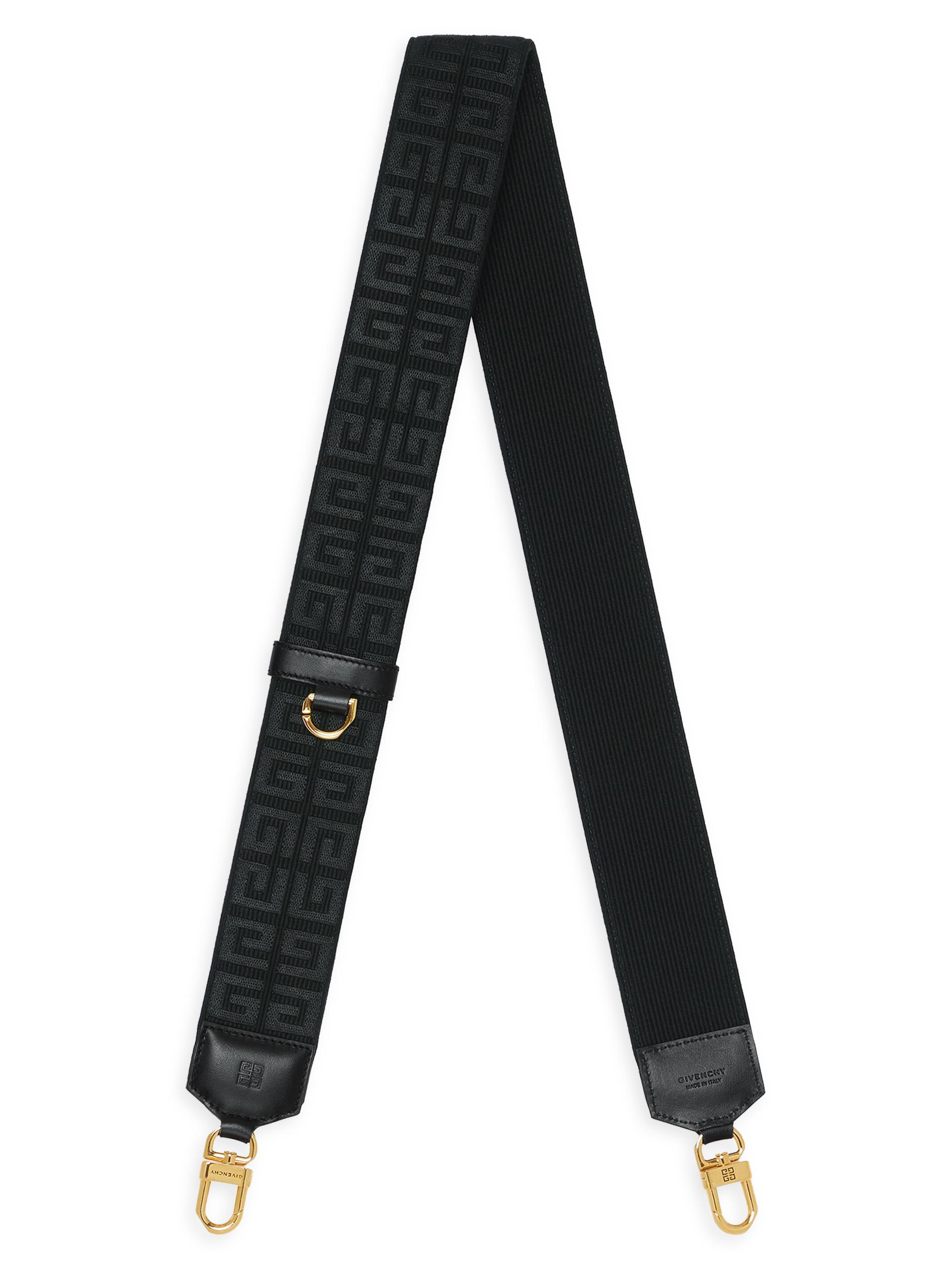 Givenchy Women's Strap In 4G Embroidery - Black
