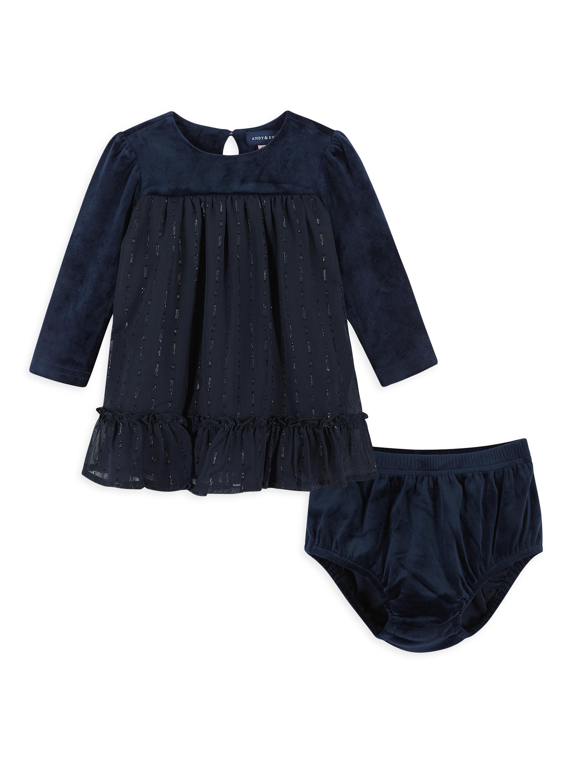 Andy & Evan Baby Girl's Ruffle Holiday Dress | Saks Fifth Avenue