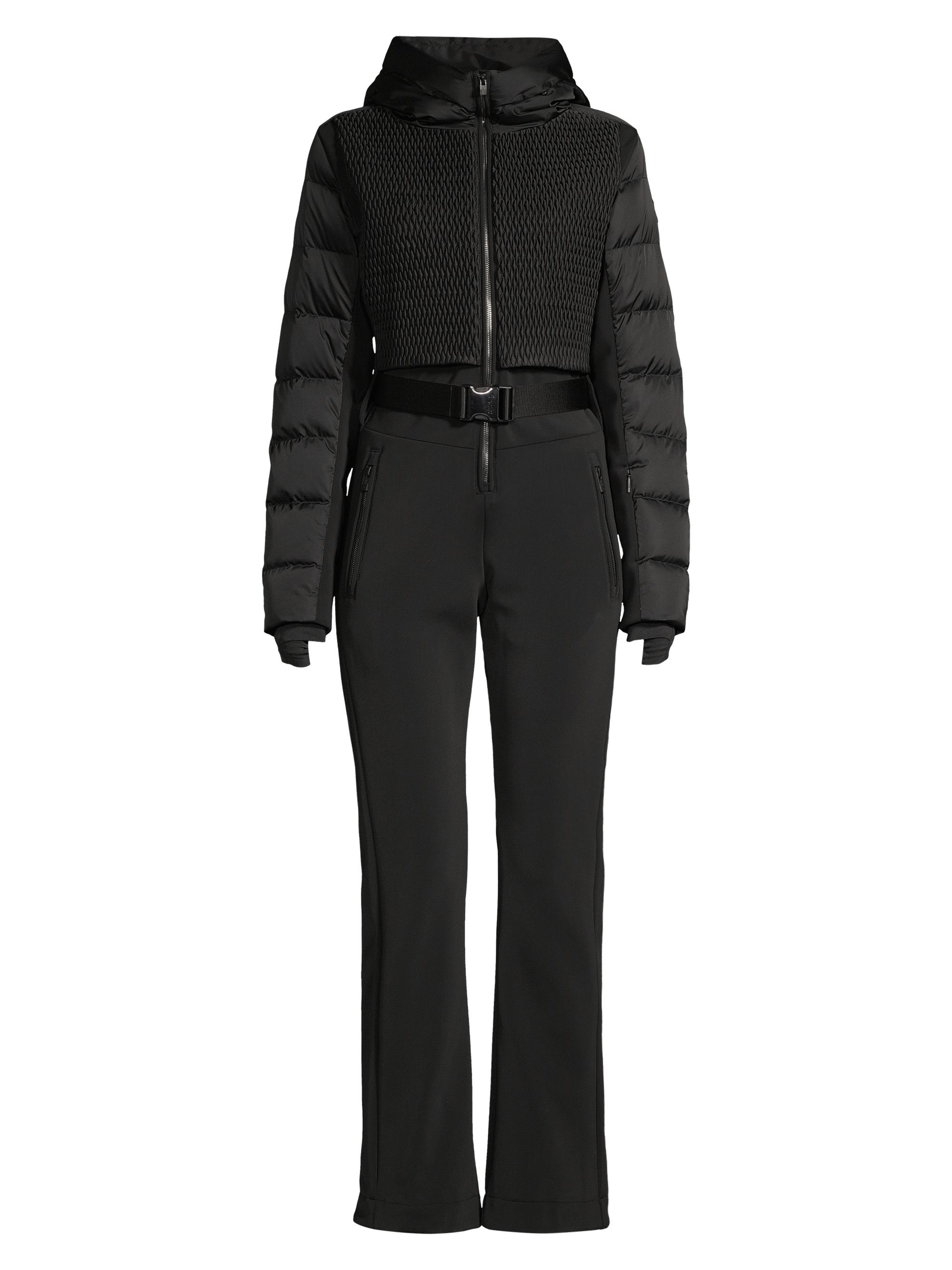 Fusalp Women's Marie II Belted Down Ski Suit - Noir
