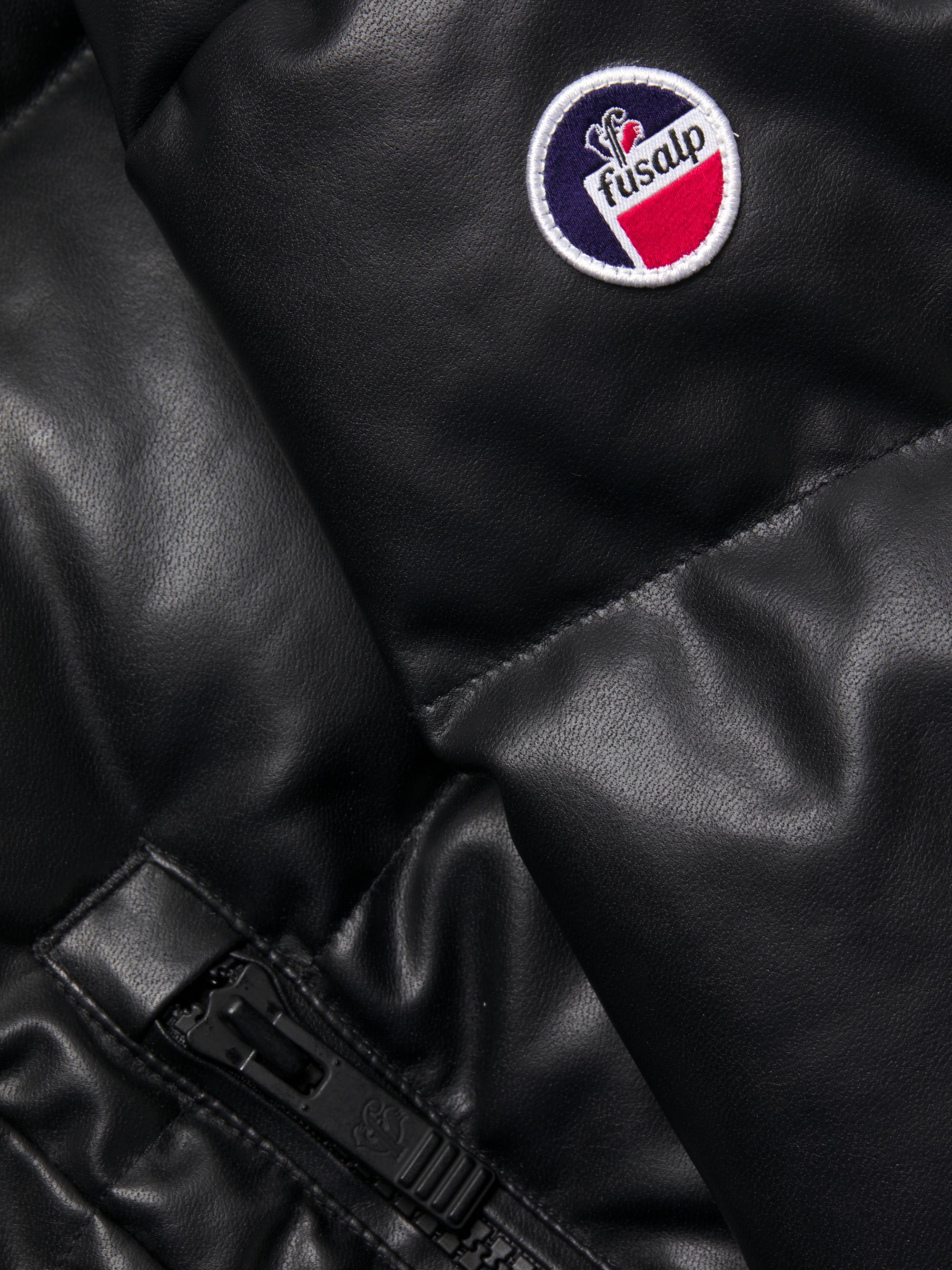 Fusalp Faux-Leather Down Puffer Jacket | Saks Fifth Avenue