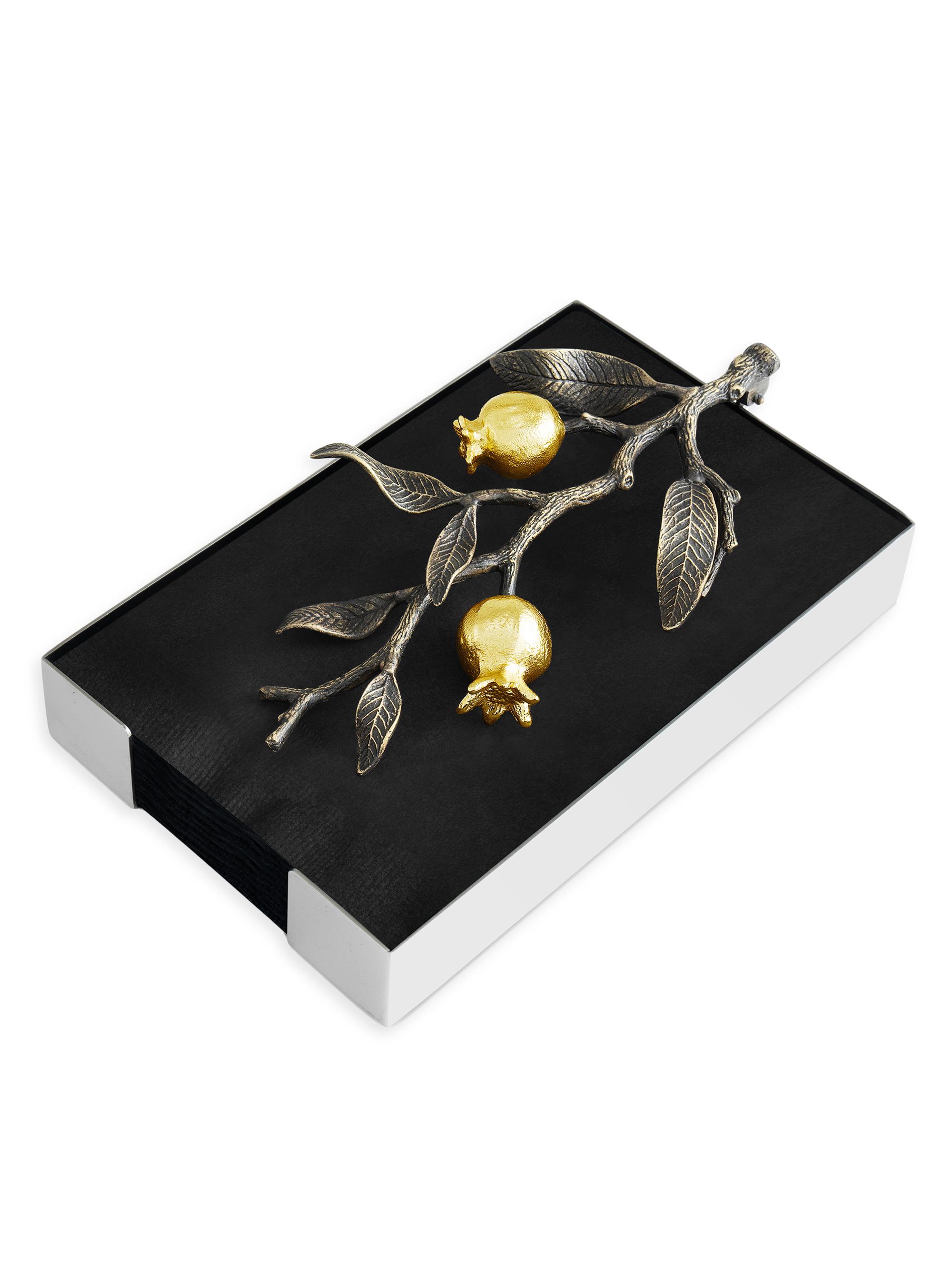 Michael Aram Pomegranate Vanity Napkin Holder