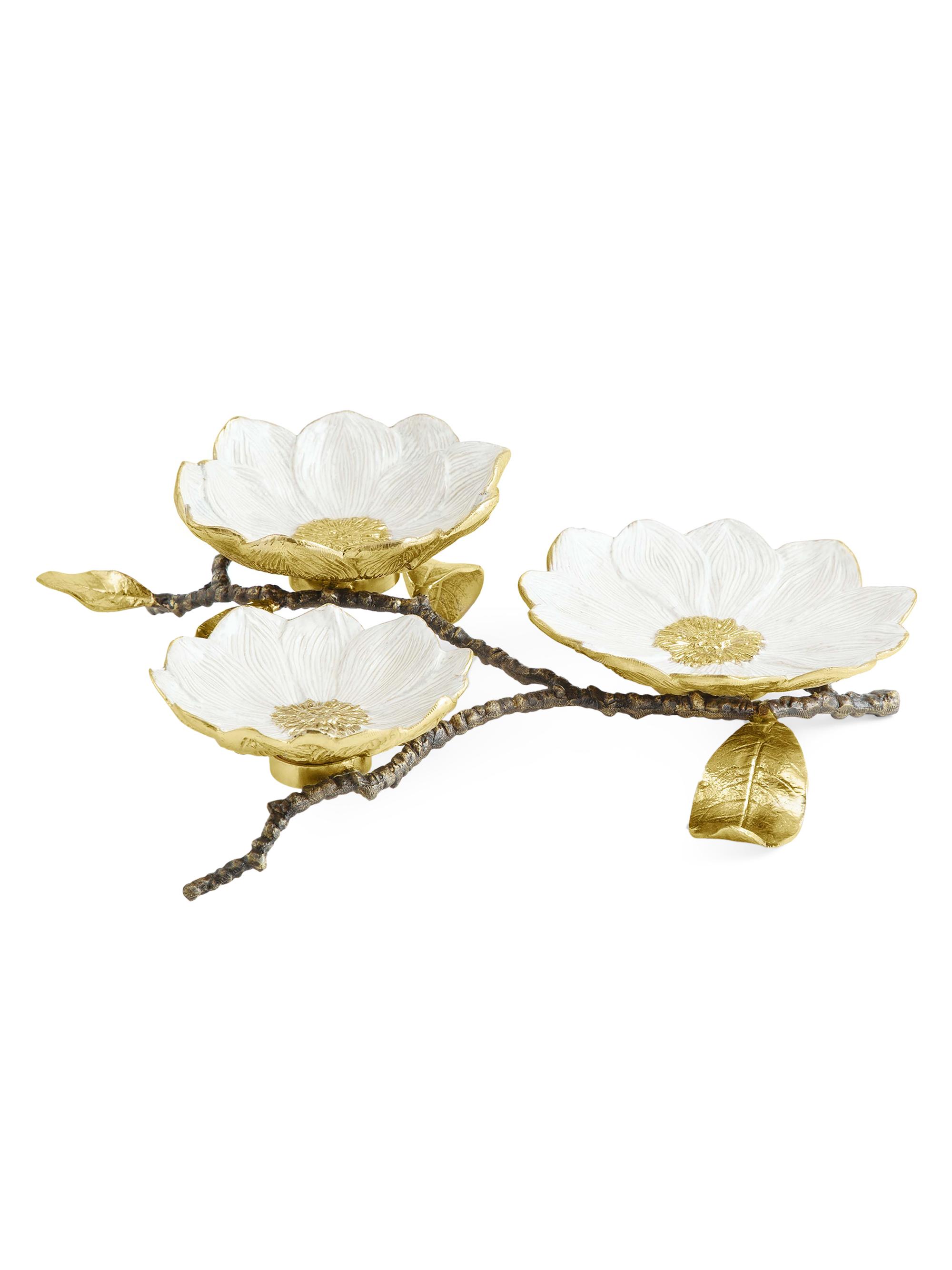 Michael Aram Vintage Bloom Triple Dish
