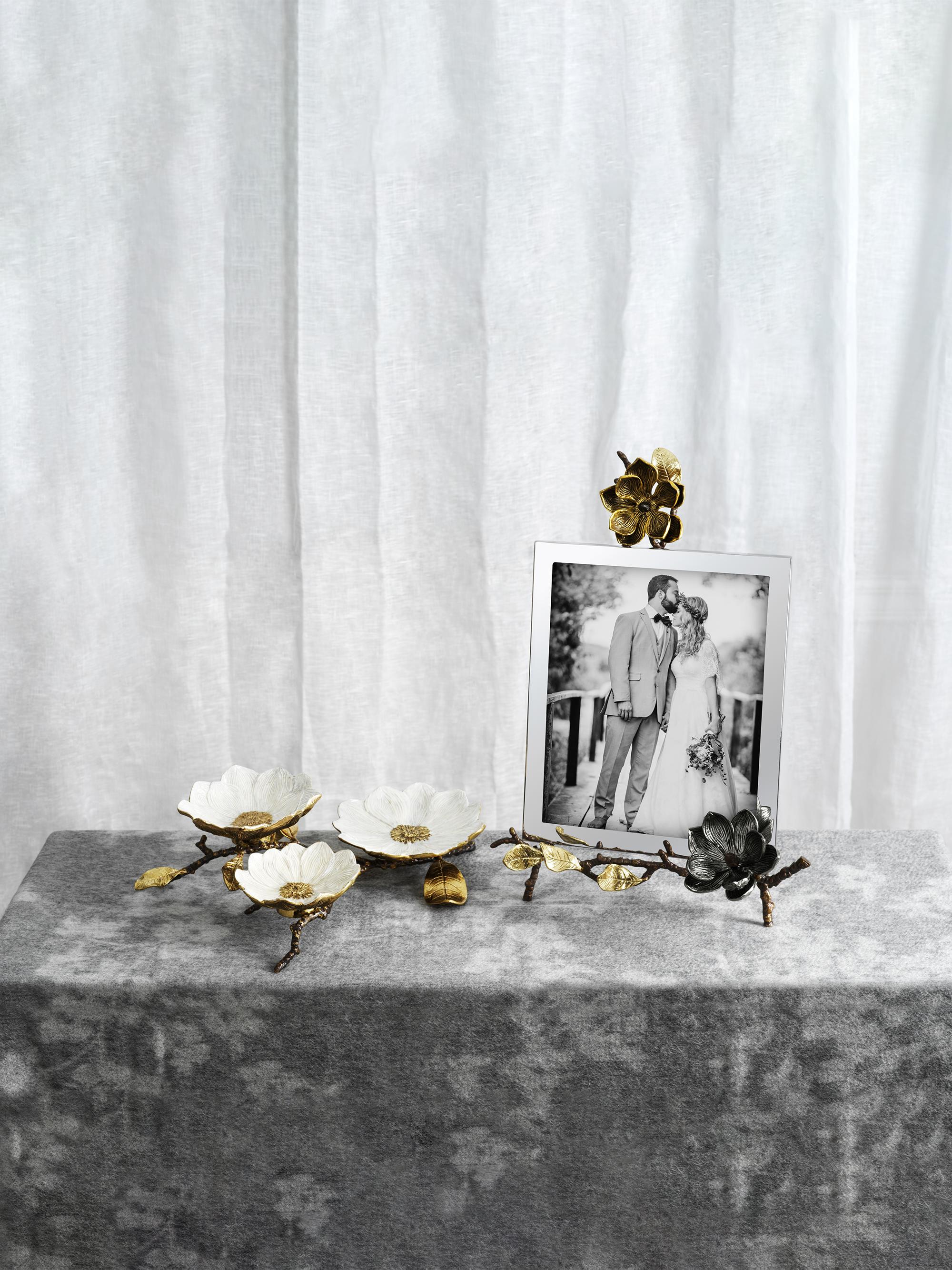 Michael Aram Vintage Bloom Triple Dish | Saks Fifth Avenue