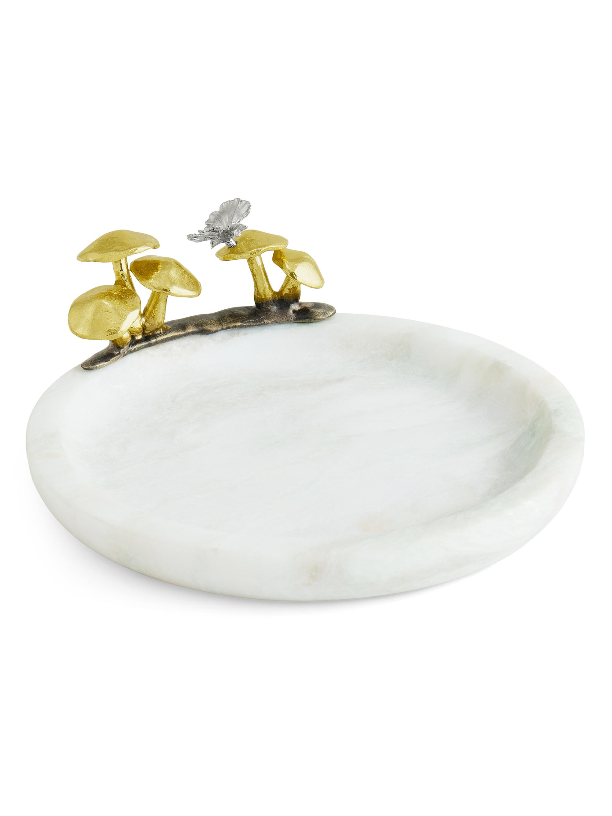 Michael Aram Mushroom Marble Trinket Dish