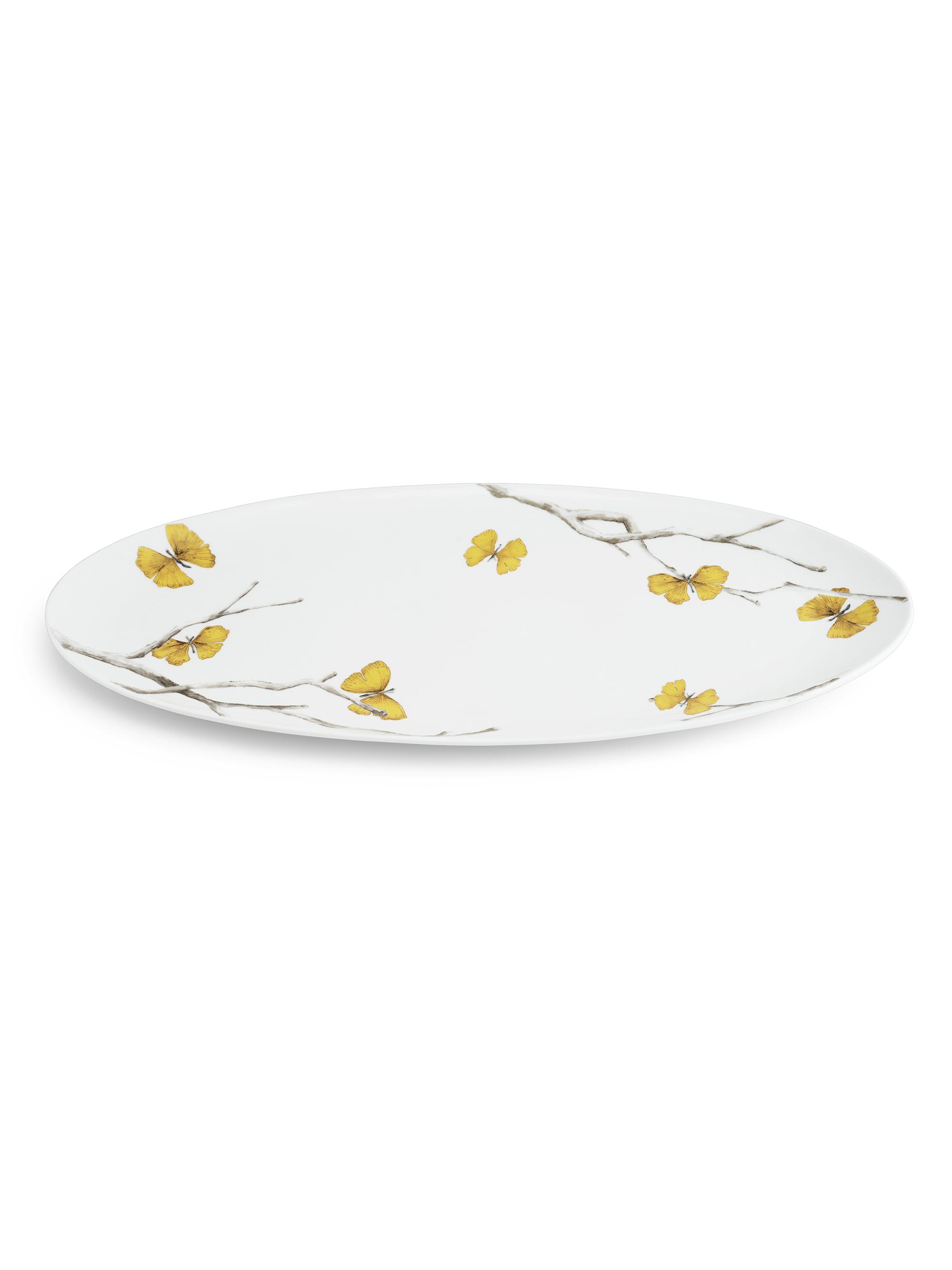 Michael Aram Butterfly Ginkgo Porcelain Platter