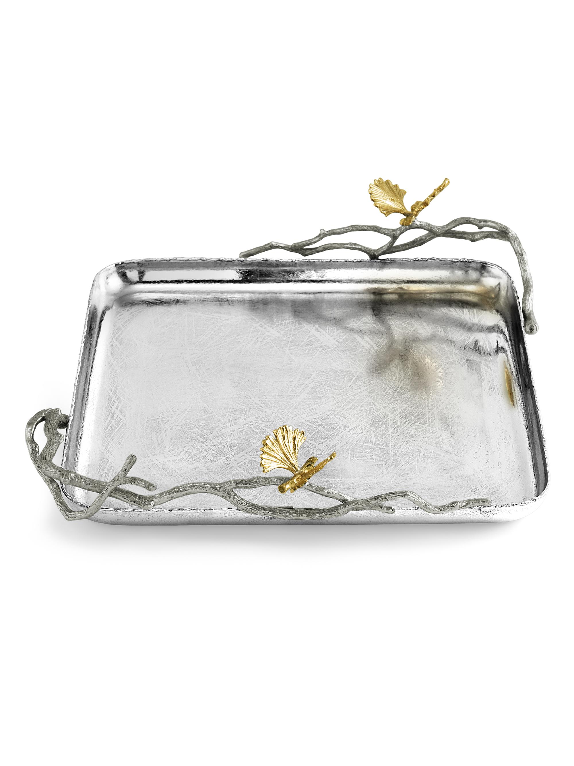 Michael Aram Butterfly Ginkgo Matzah Plate