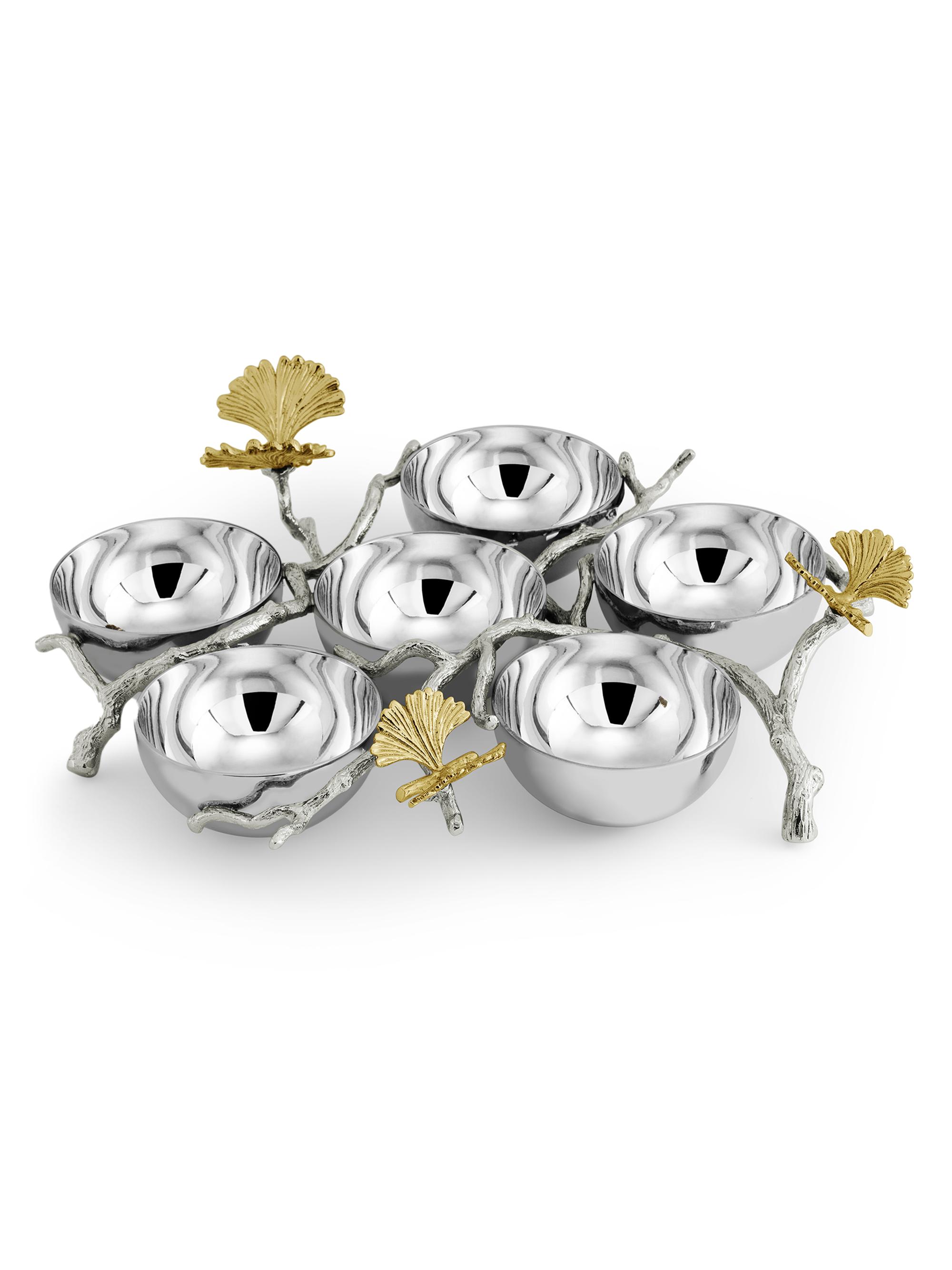 Michael Aram Butterfly Ginkgo Luxe Seder Plate