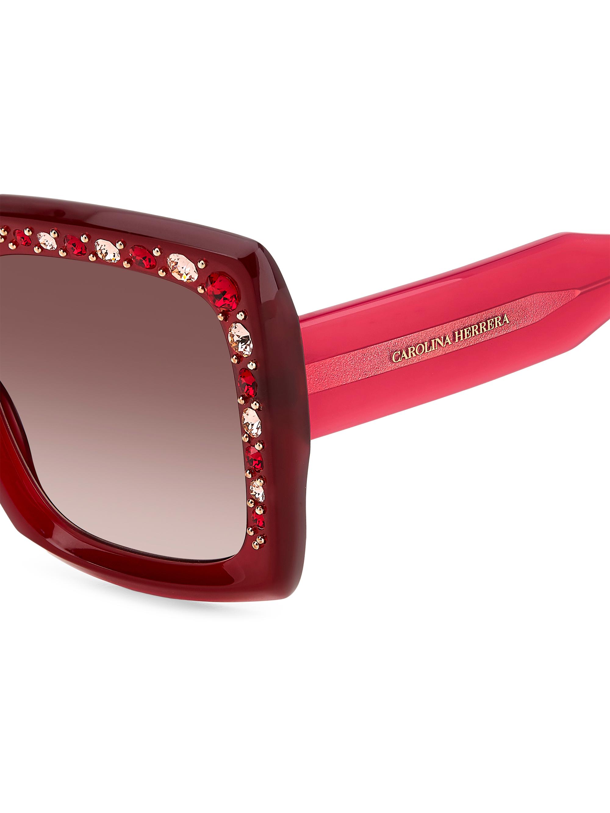 Carolina Herrera 53MM Oversized Square Sunglasses | Saks  display picture 2