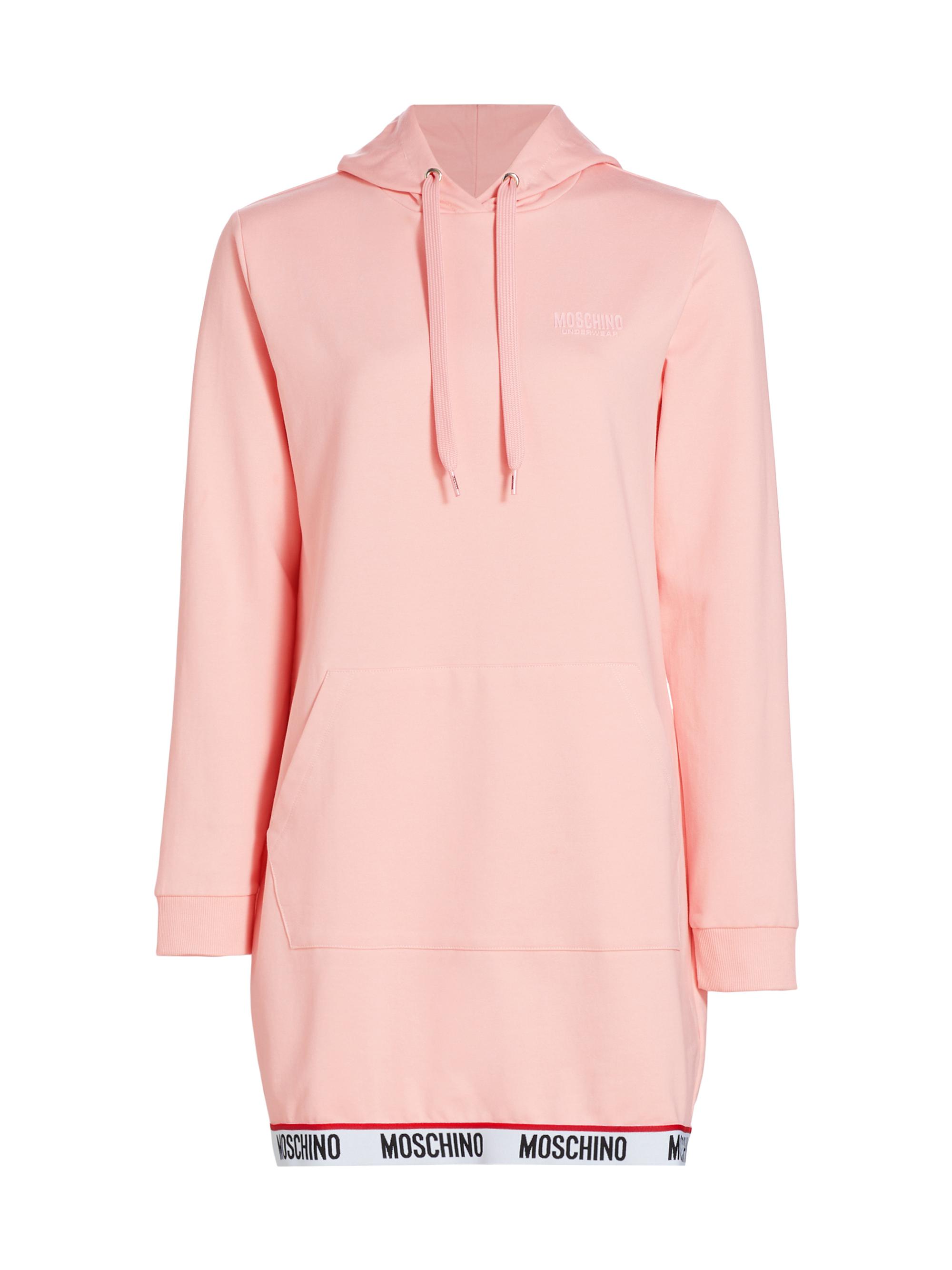 Moschino Women's Maxi Hoodie Minidress - Pink