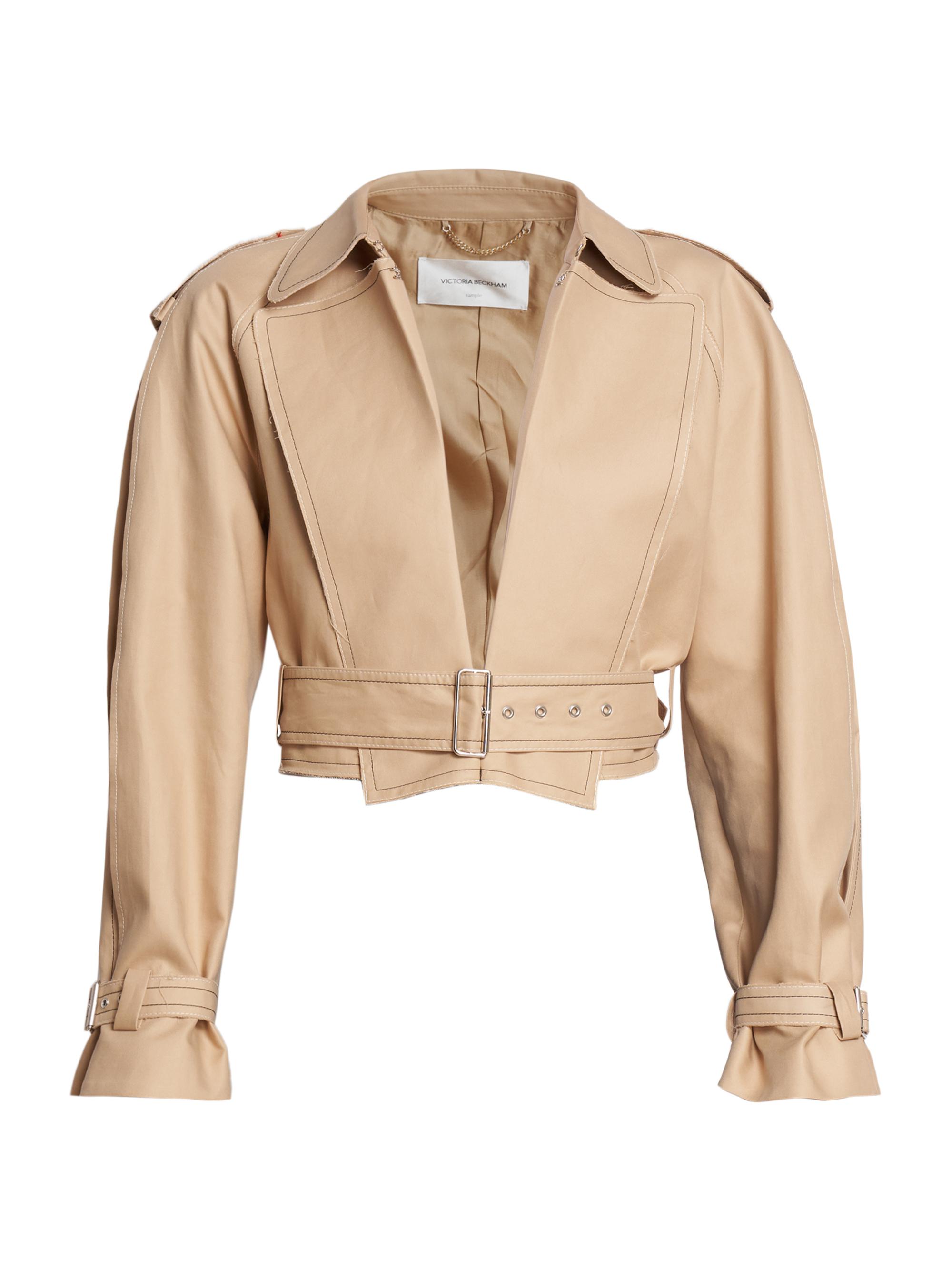 ジャケット・アウター THE TOE Brooklyn short trench coat Belted Short Trench Coat | Karen Millen