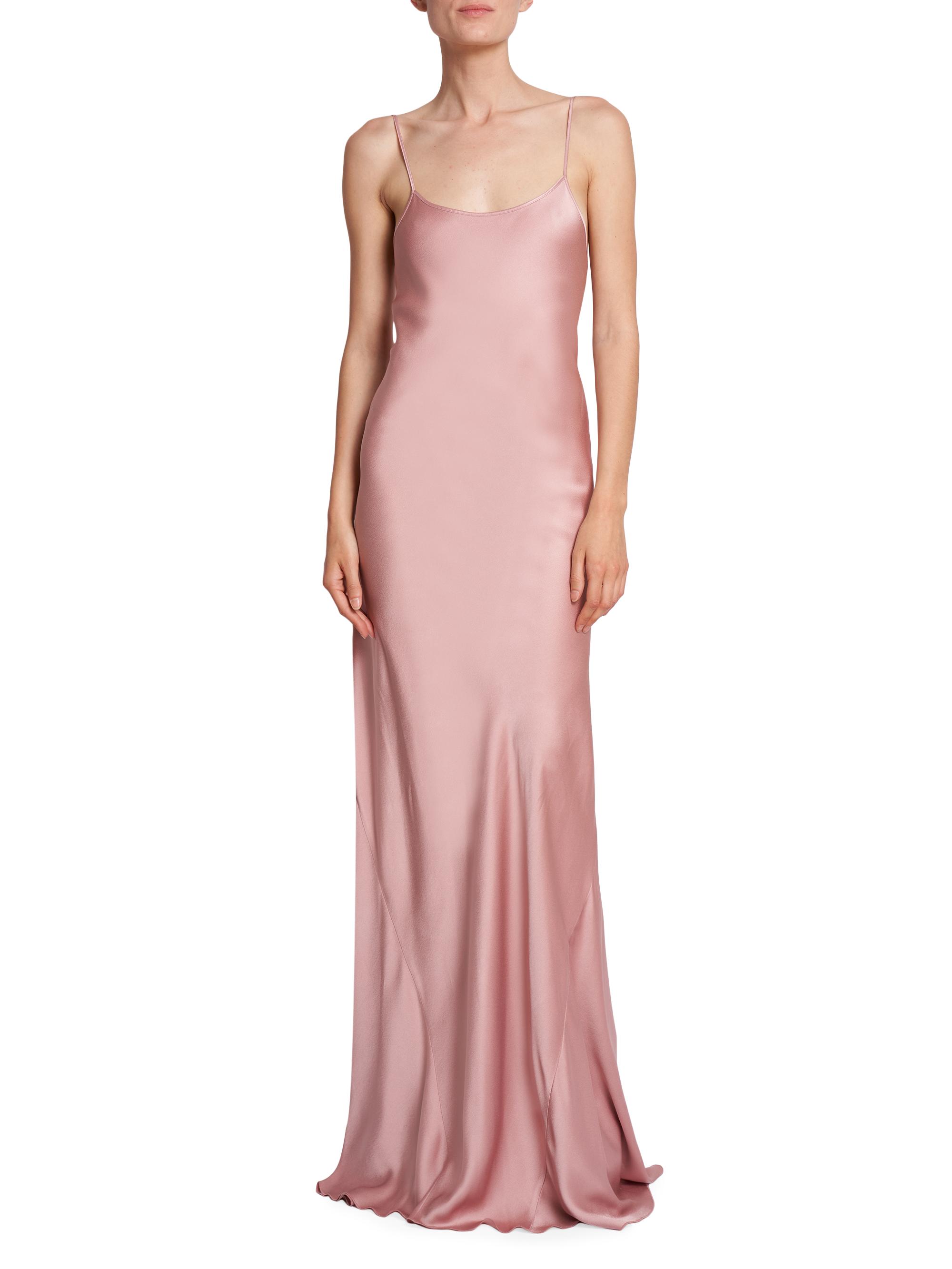 Victoria Beckham Cami Floor-Length Dress | Saks Fifth Avenue