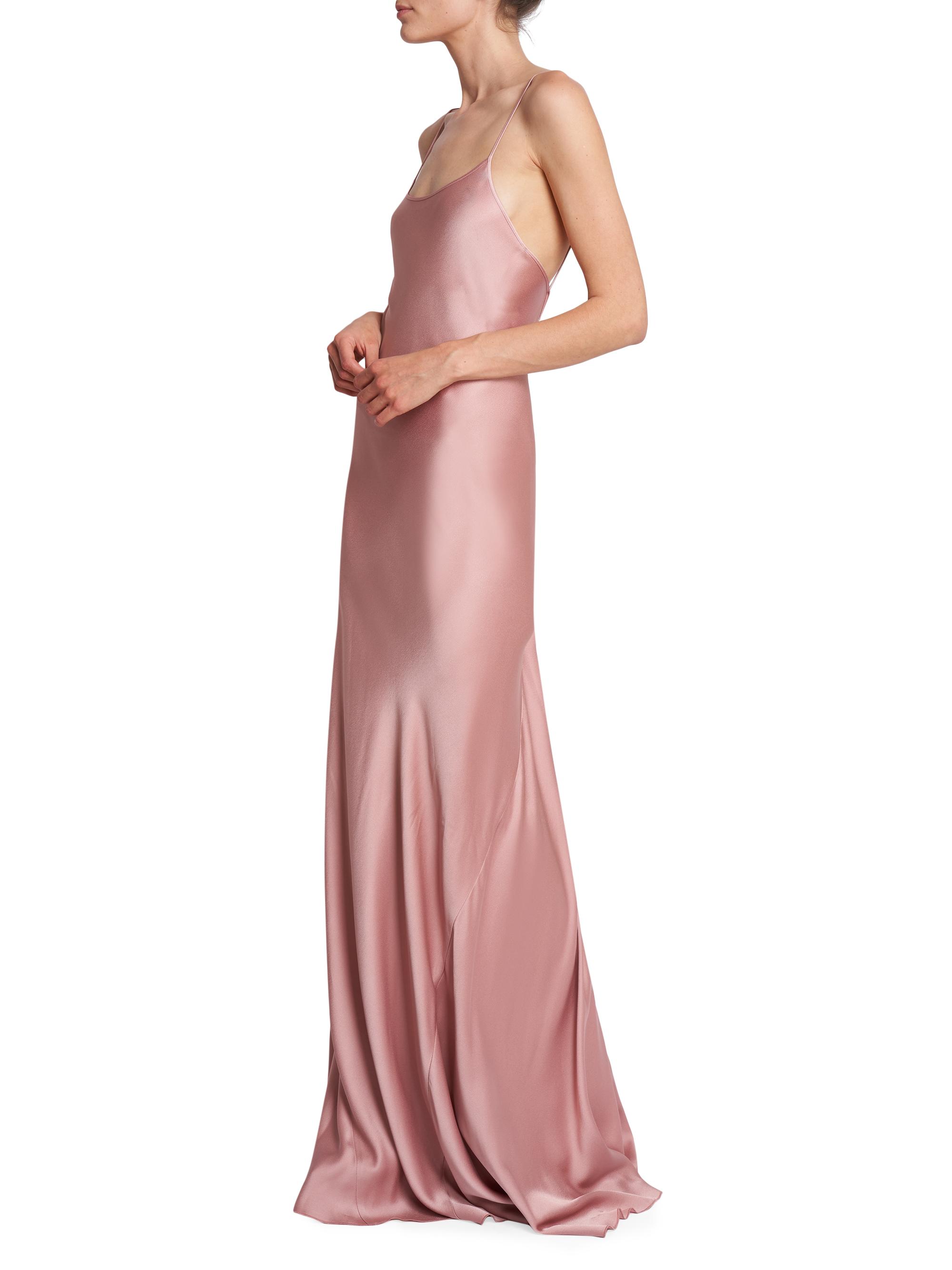 Victoria Beckham Cami Floor-Length Dress | Saks Fifth Avenue