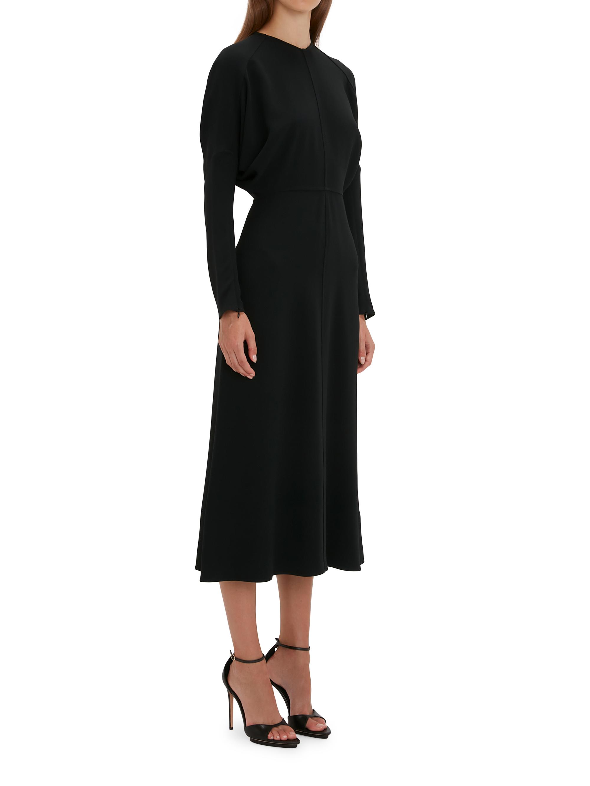 Victoria Beckham Stretch Dolman-Sleeve Midi-Dress | Saks Fifth Avenue