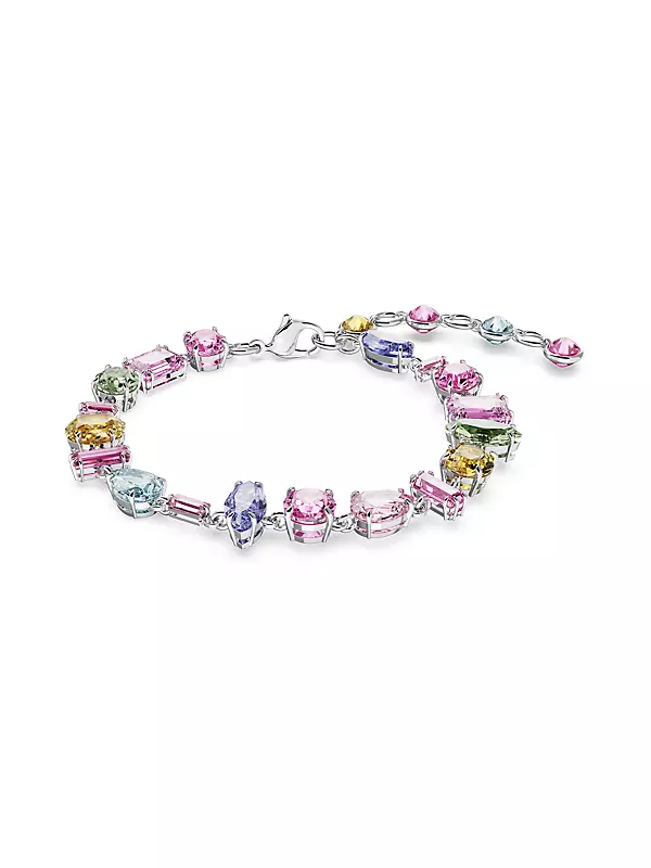 Gema Rhodium-Plated & Swarovski Crystal Bracelet
