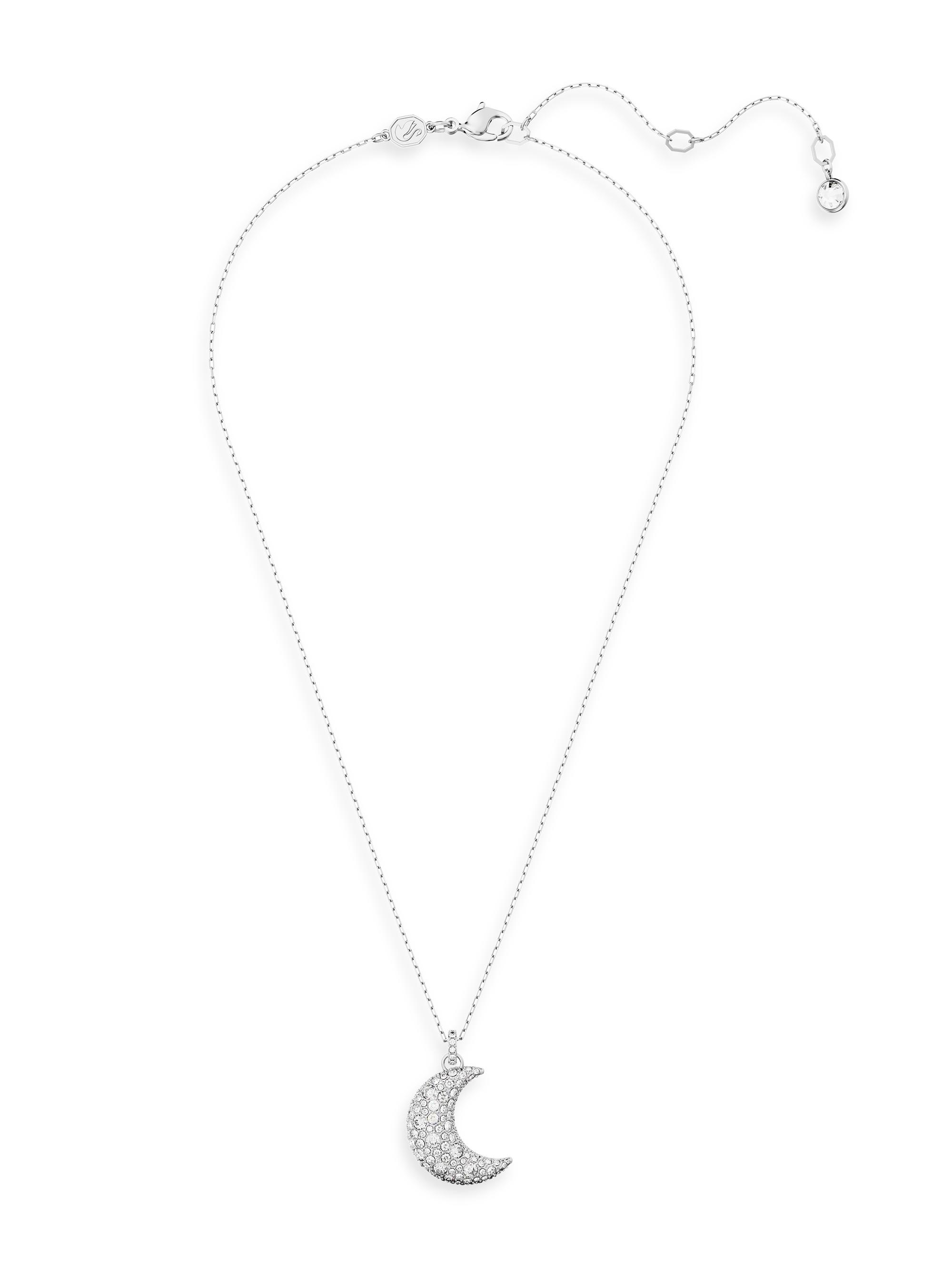 極美品　SWAROVSKI sublima LUNA 三日月ネックレス　シルバー 0400019766595_SILVER?wid=600&