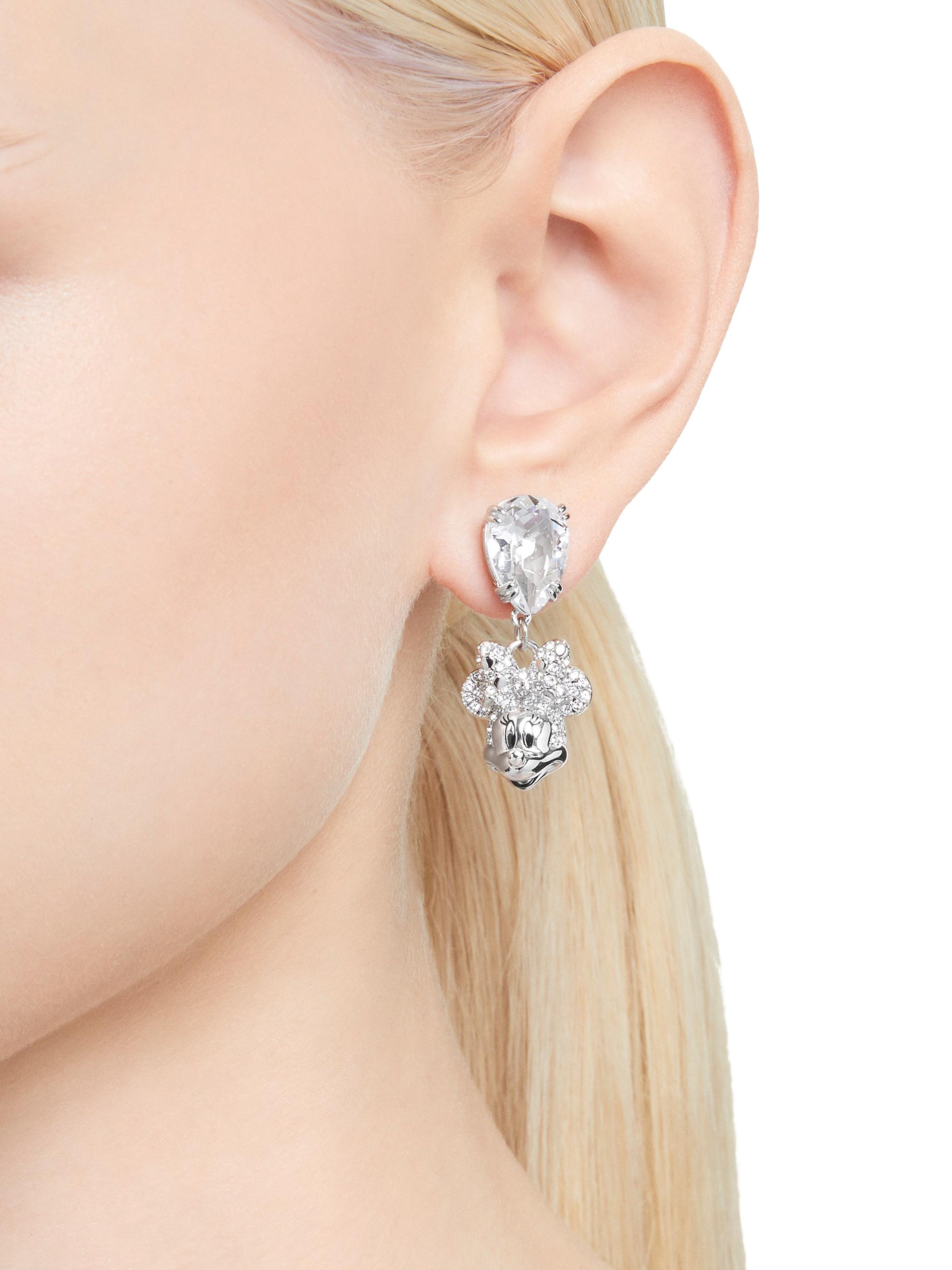 Swarovski Disney100 Rhodium-Plated & Swarovski Crystal Minnie