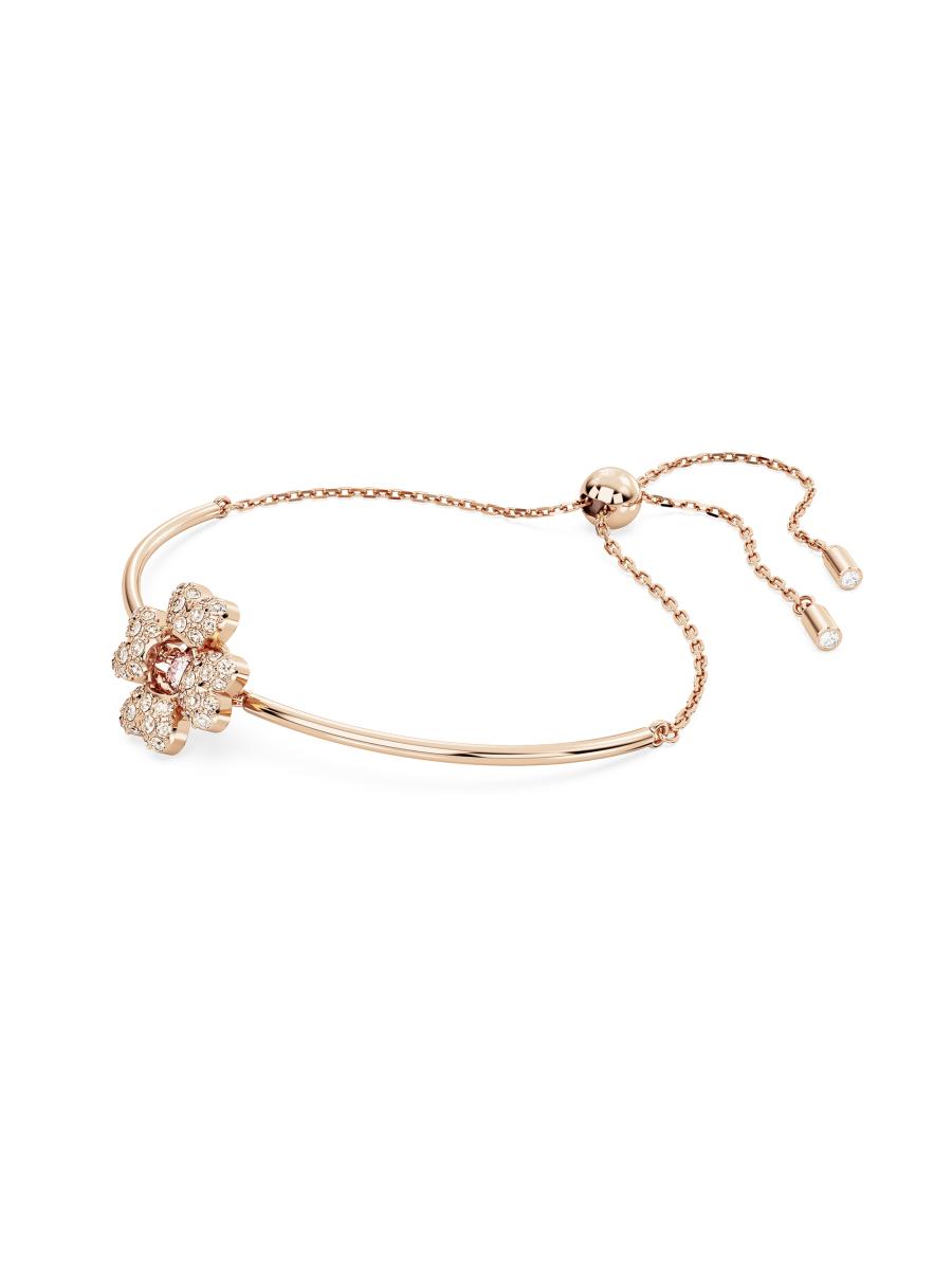 Swarovski Idyllia Rose-Goldtone & Swarovski Crystal Four-Leaf