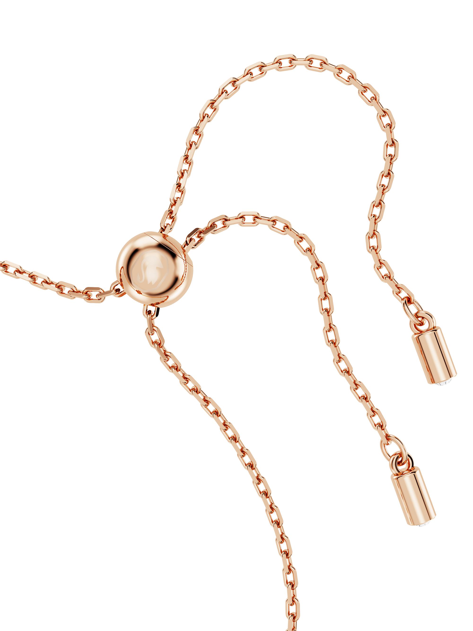 Swarovski Idyllia Rose-Goldtone & Swarovski Crystal Four-Leaf