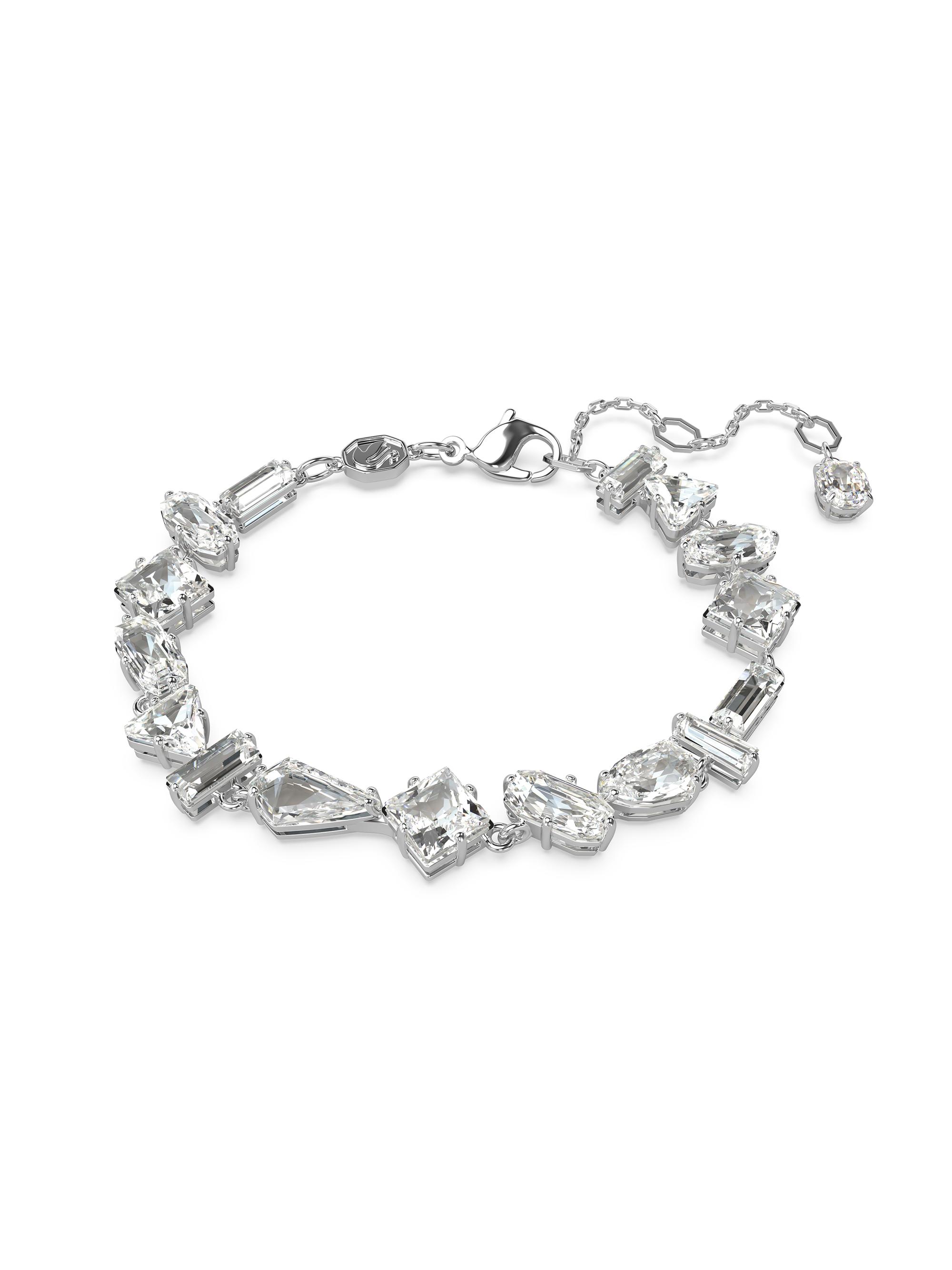 Swarovski Mesmera Rhodium-Plated & Swarovski Crystal Bracelet