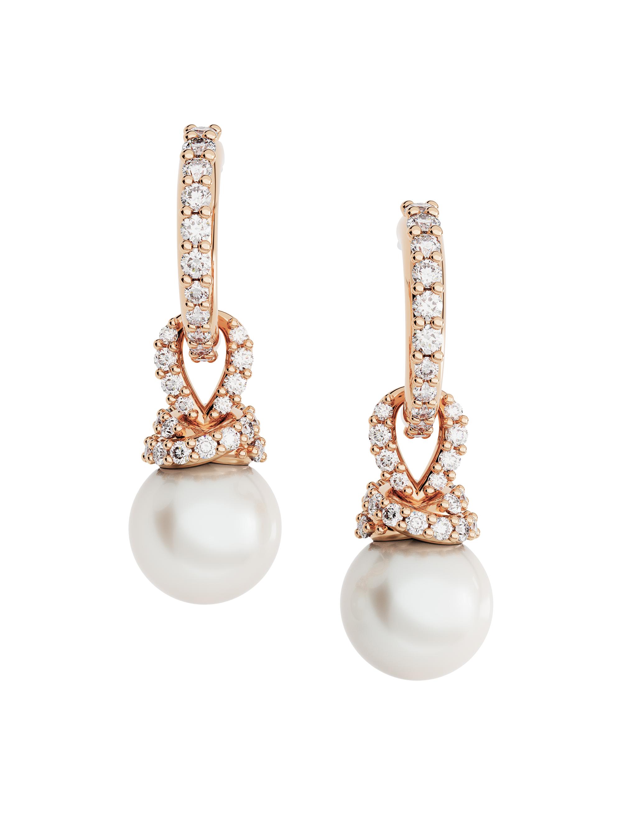 Swarovski Women's Originally Rose Goldtone & Crystal Drop Earrings - Rose Gold