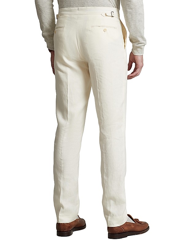 Shop Polo Ralph Lauren Linen Crease-Front Pants | Saks Fifth Shop Polo Ralph Lauren Linen Crease-Front Pants | Saks Fifth