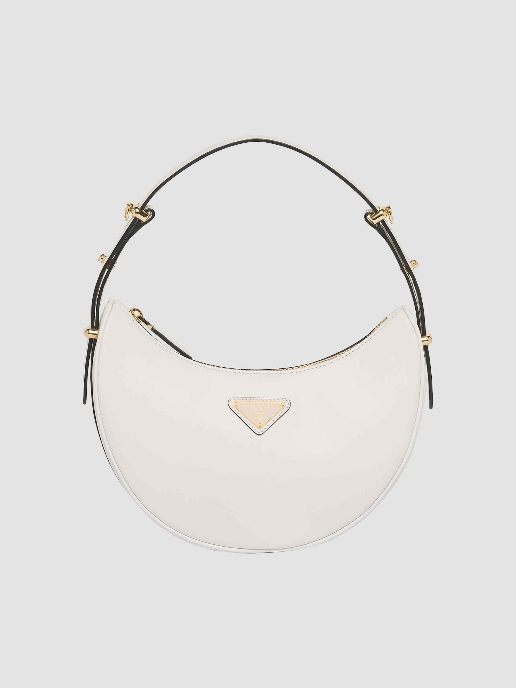 Arqué Small Leather Shoulder Bag
