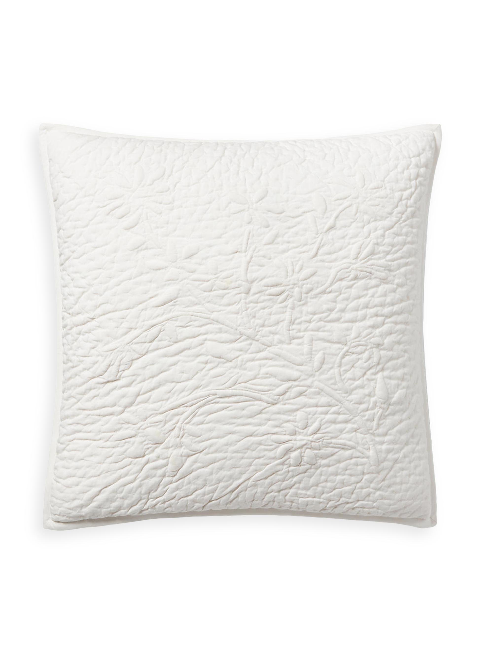 Ralph Lauren Woodlock Throw Pillow - True Cream