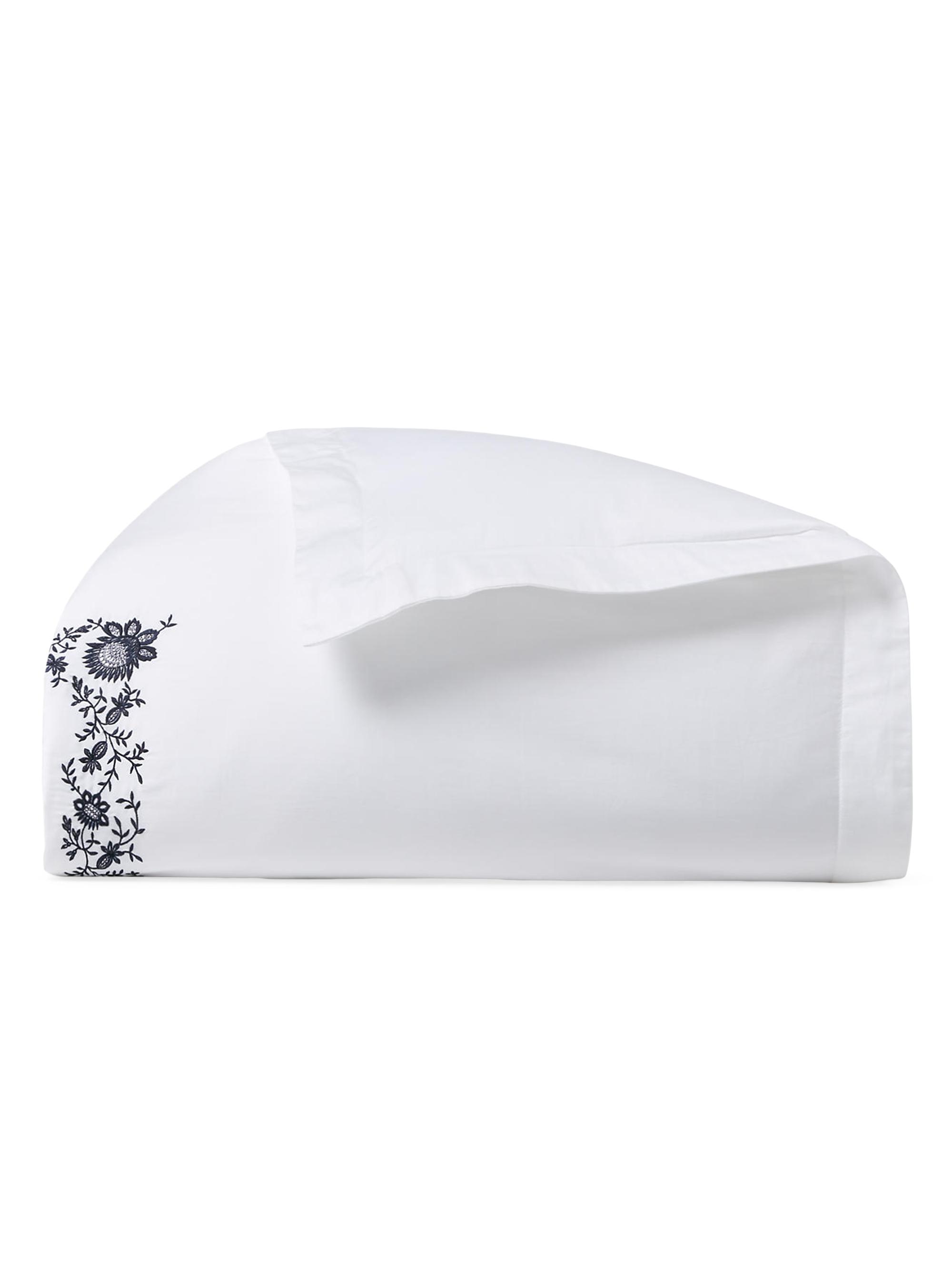 Ralph Lauren Eloise Embroidery Cotton Duvet & Sham Collection - Polo Navy European