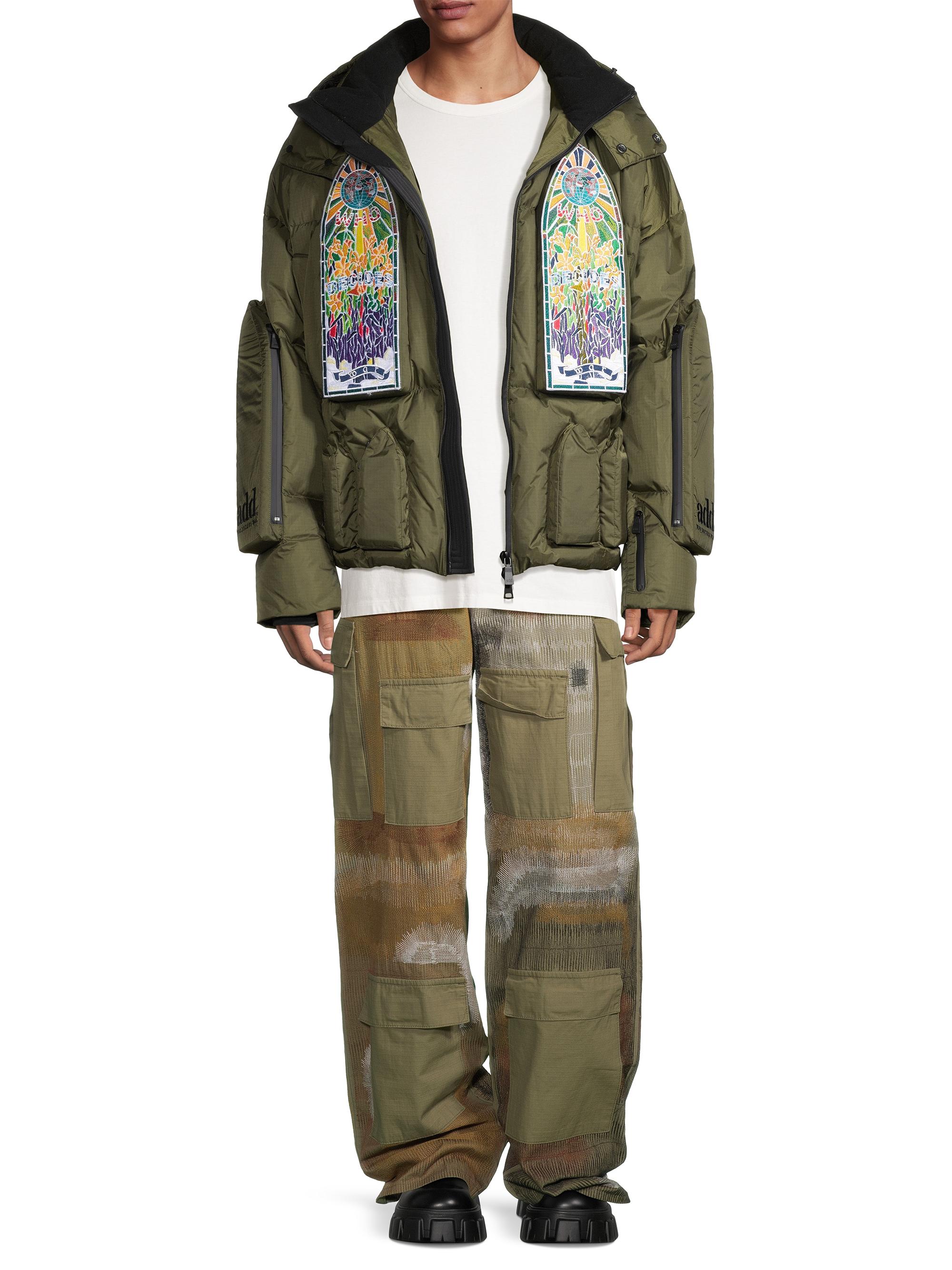 WHO DECIDES WAR ボンバージャケット Who Decides War SSENSE Exclusive Blue & Black Namesake Denim