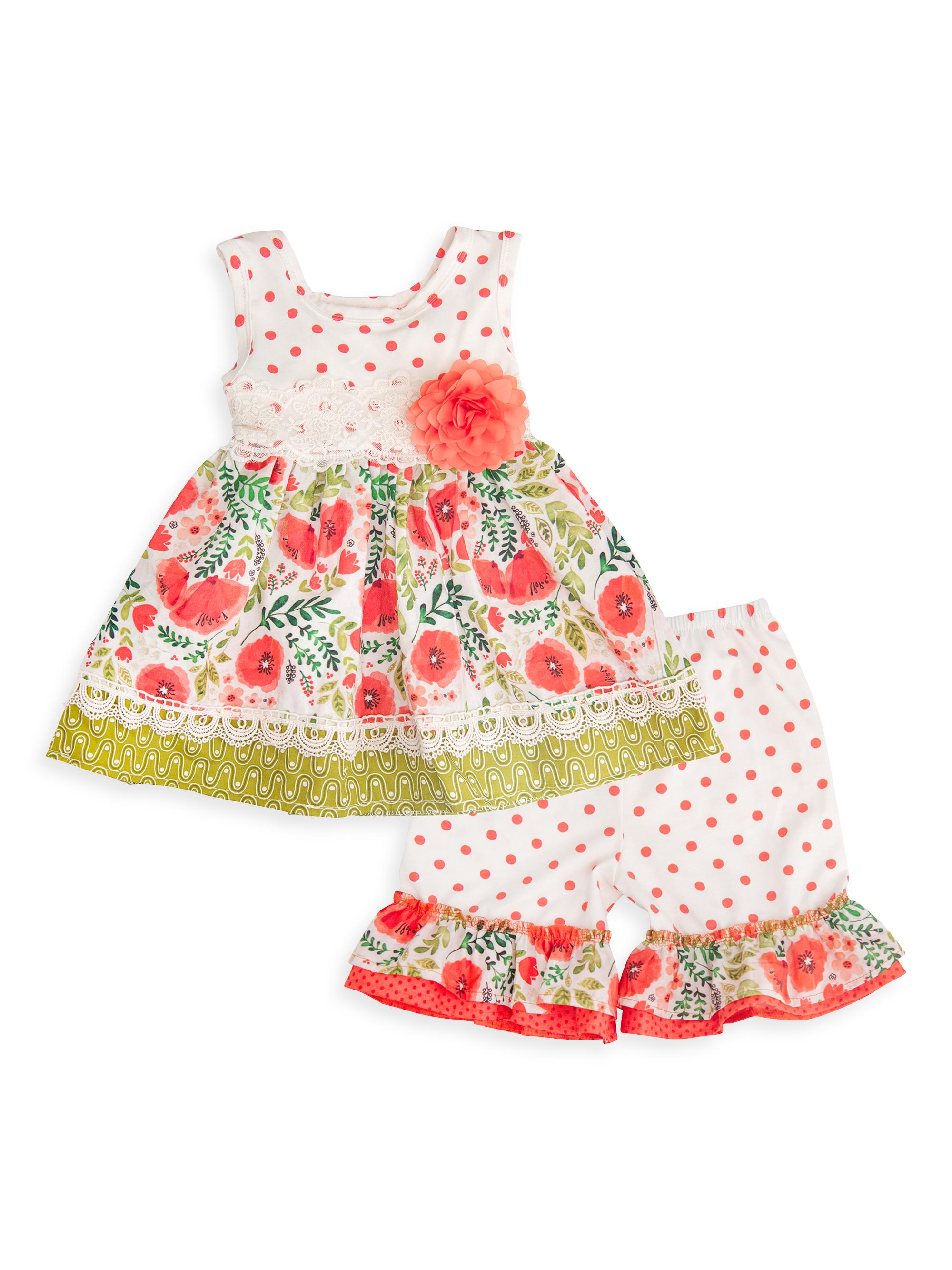 Haute Baby Baby Girl's & Little Girl's Poppy Garden Swing Set