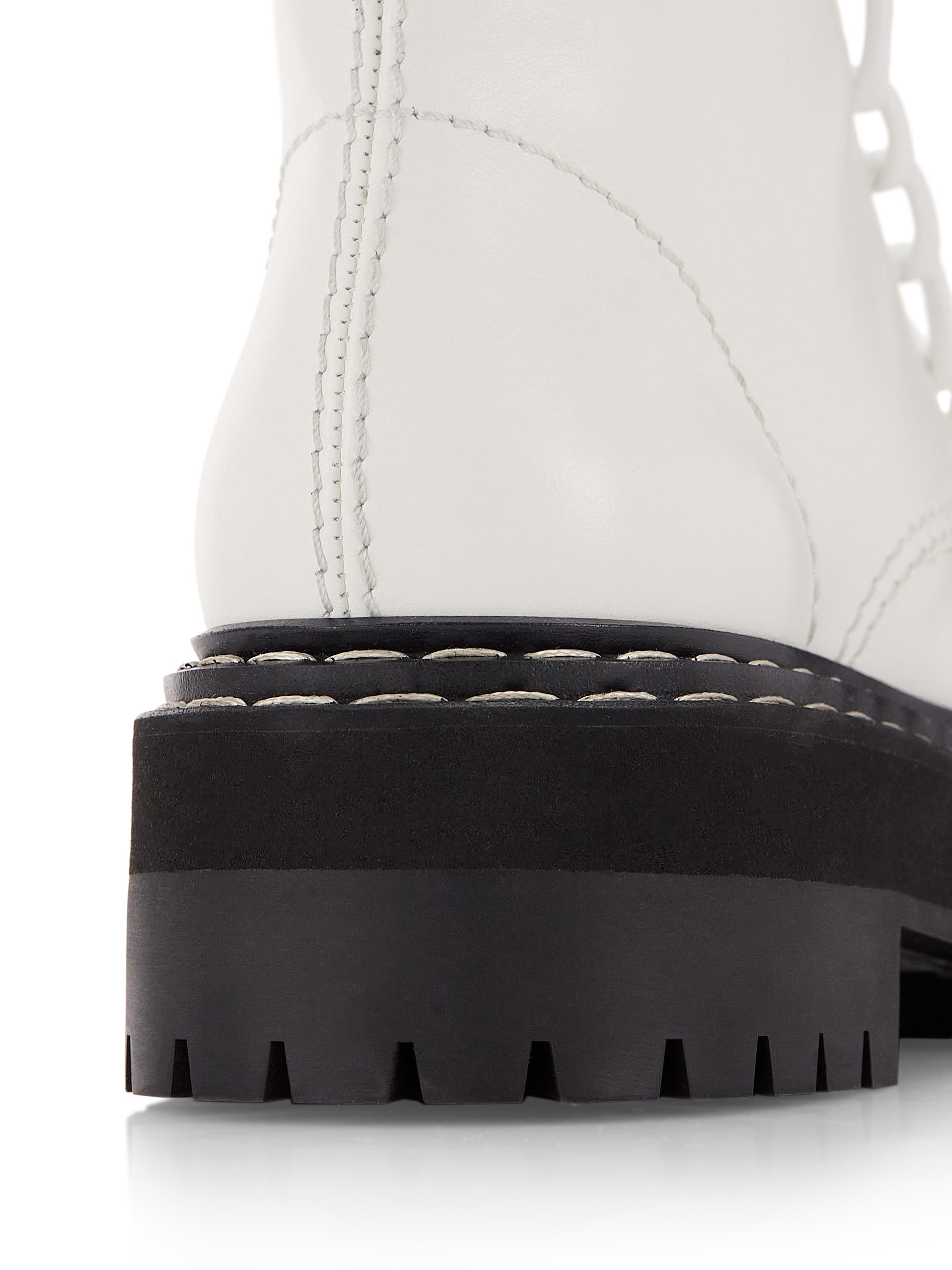 Proenza Schouler Leather Lace-Up Lug-Sole Boots | Saks Fifth