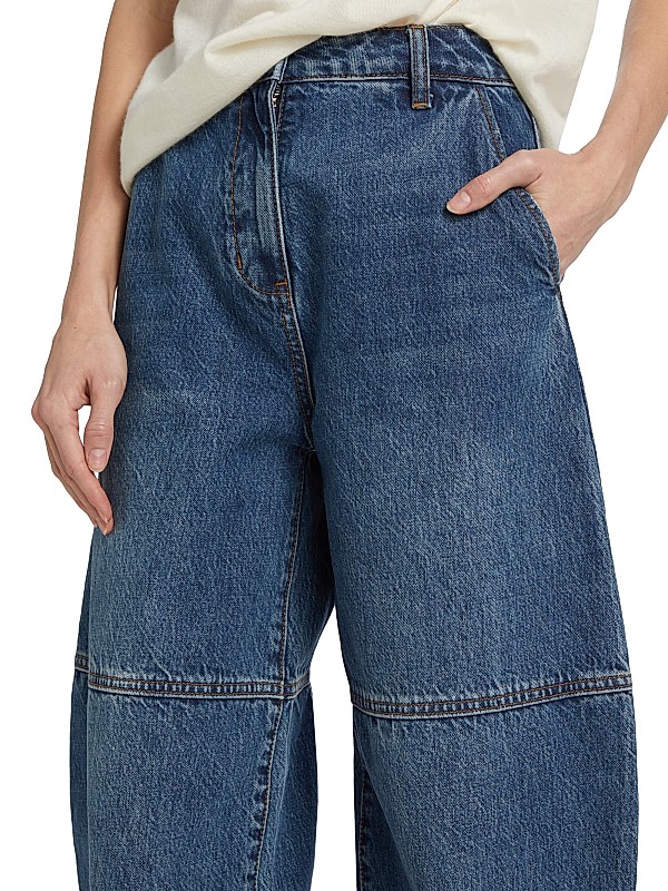 Shop Co High-Rise Balloon-Leg Jeans | Saks Fifth Avenue Shop Co High-Rise Balloon-Leg Jeans | Saks Fifth Avenue