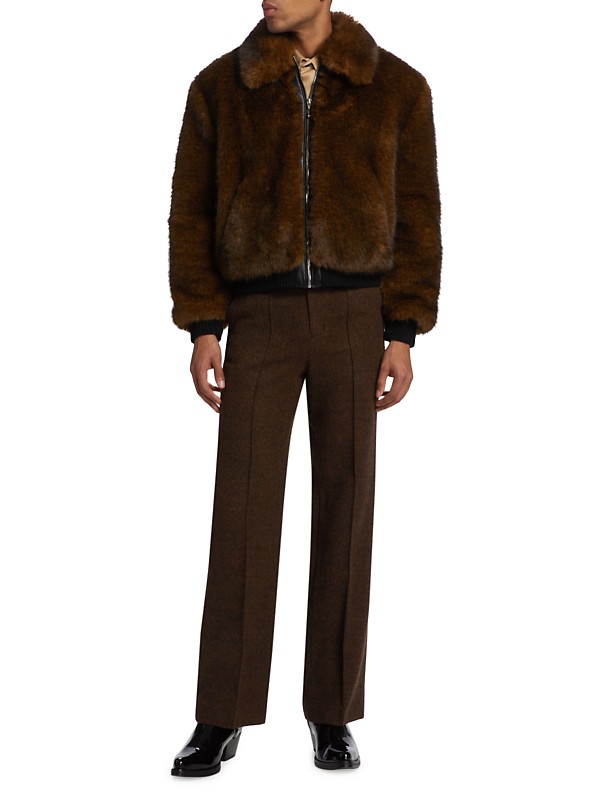 Shop Ernest W. Baker Faux-Fur Harrington Jacket | Saks Fifth Shop Ernest W. Baker Faux-Fur Harrington Jacket | Saks Fifth