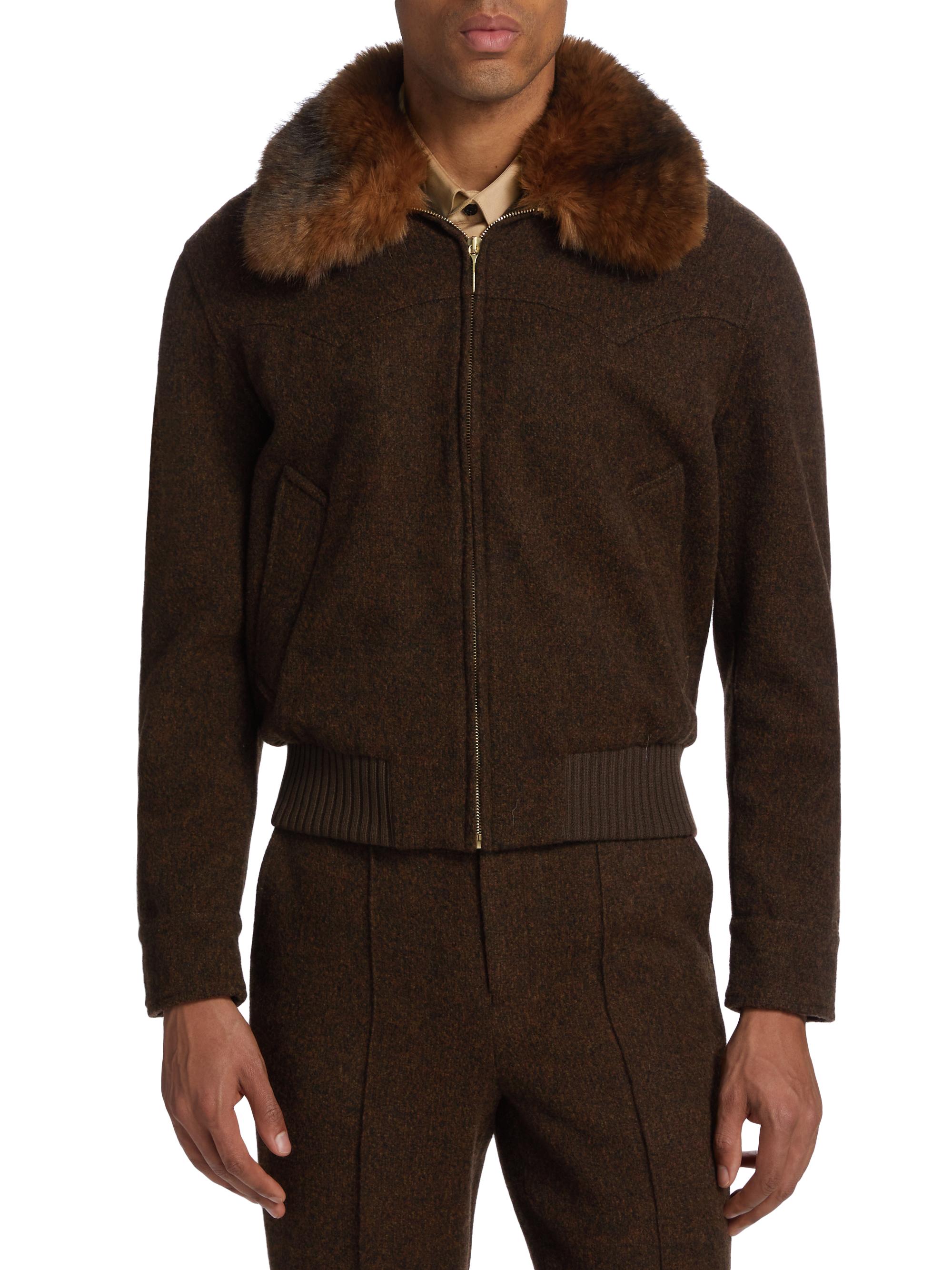 Shop Ernest W. Baker Western Harrington Jacket | Saks Fifth Avenue