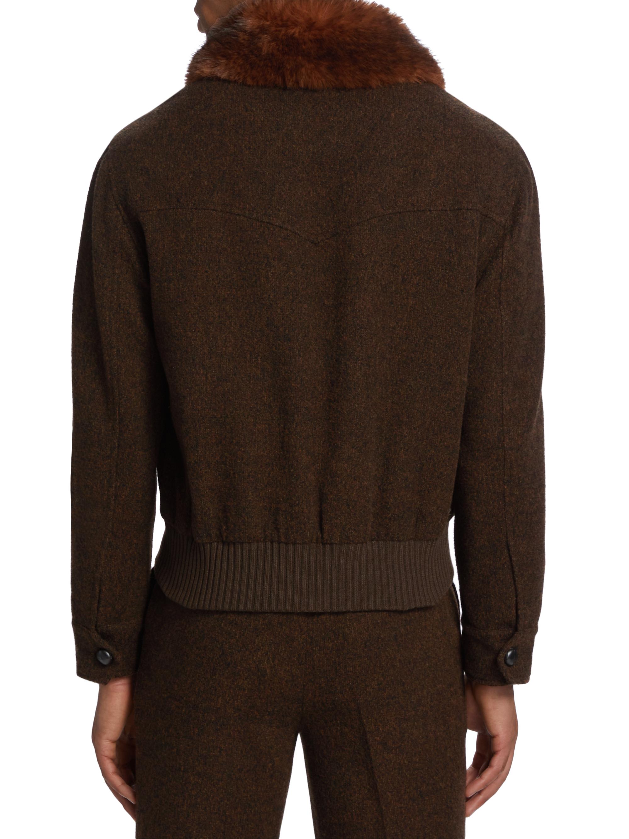 ernest w baker FAUX－FUR TRIMING GLOVES Ernest W. Baker Black Studded Gloves Ernest W. Baker