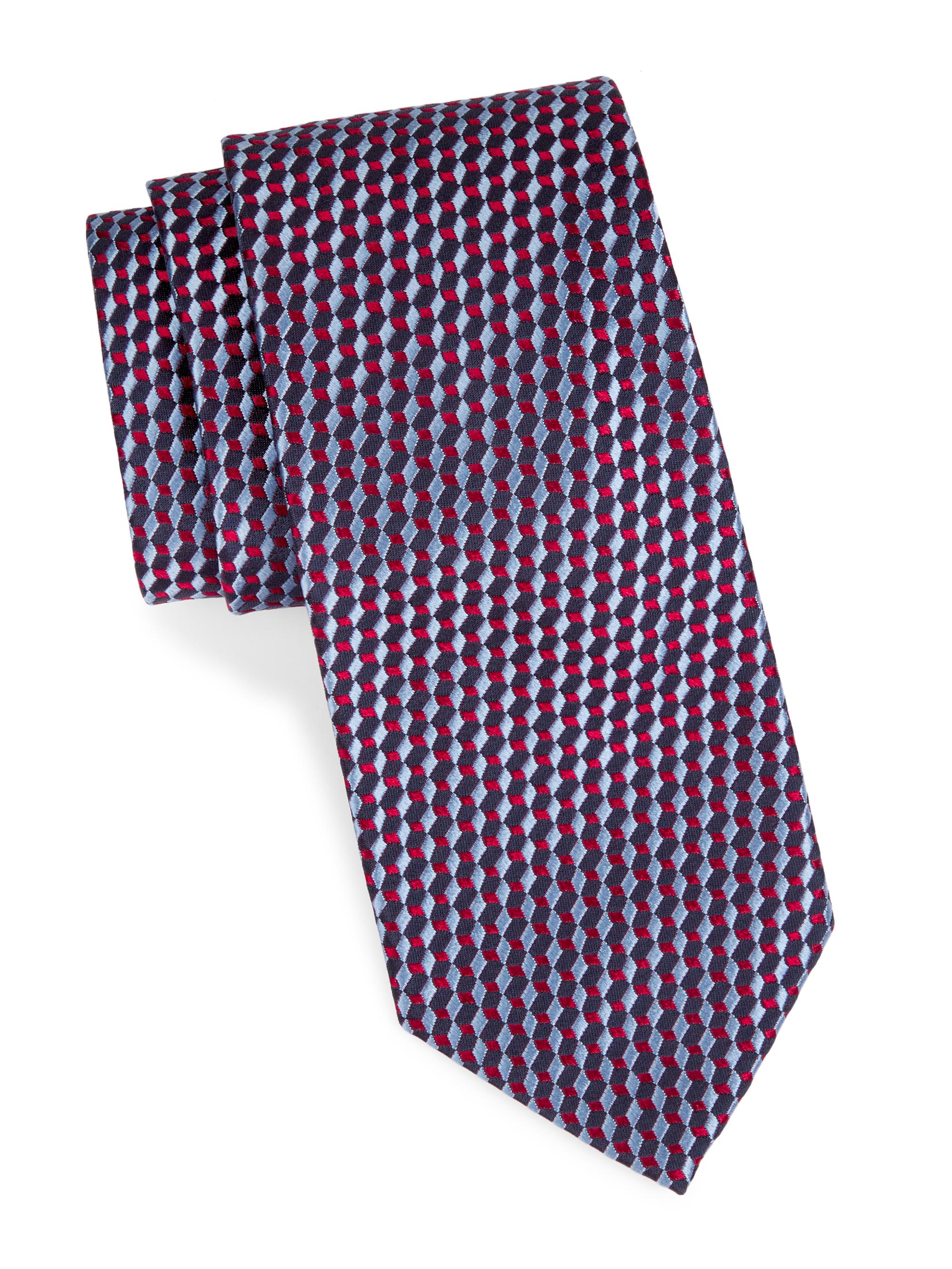 FERRAGAMO Vito Elephant Silk Tie | Saks Fifth Avenue